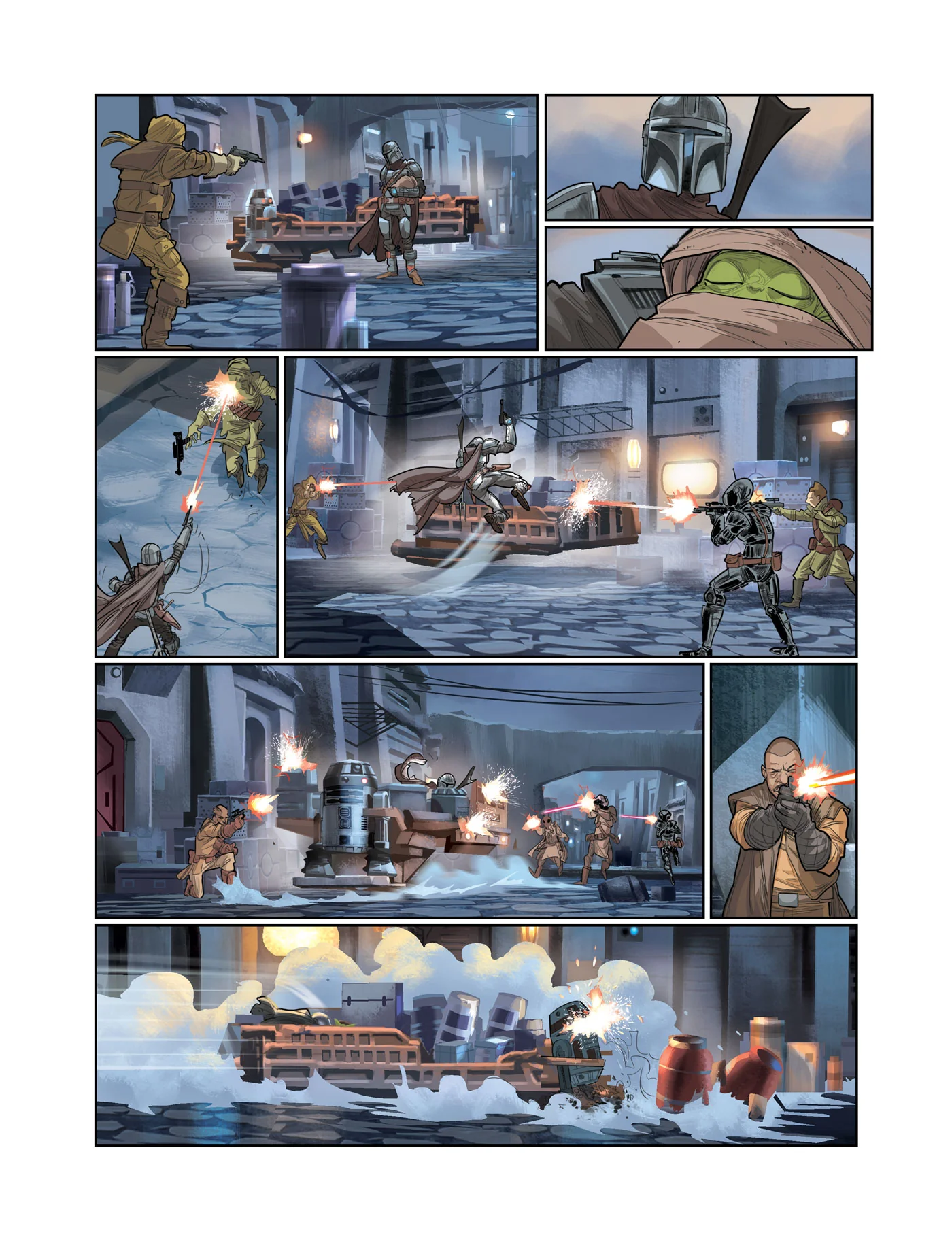 The Mandalorian : La BD Officielle T01 (Offert : un poster) - Image 3