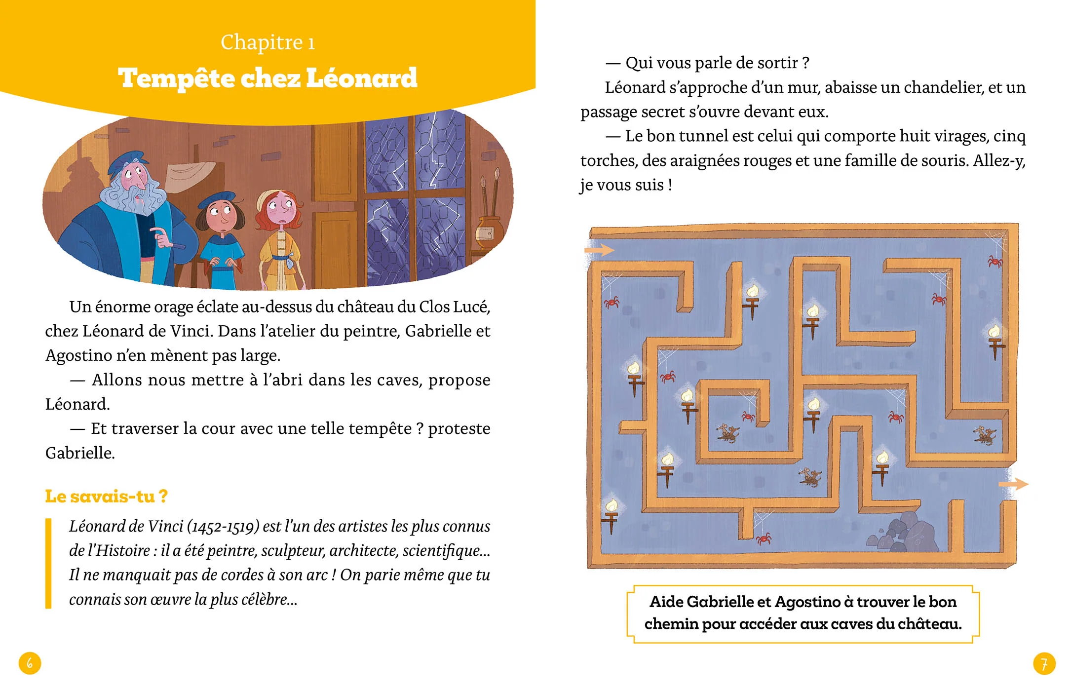 Mon roman énigme Léonard de vinci - Image 2