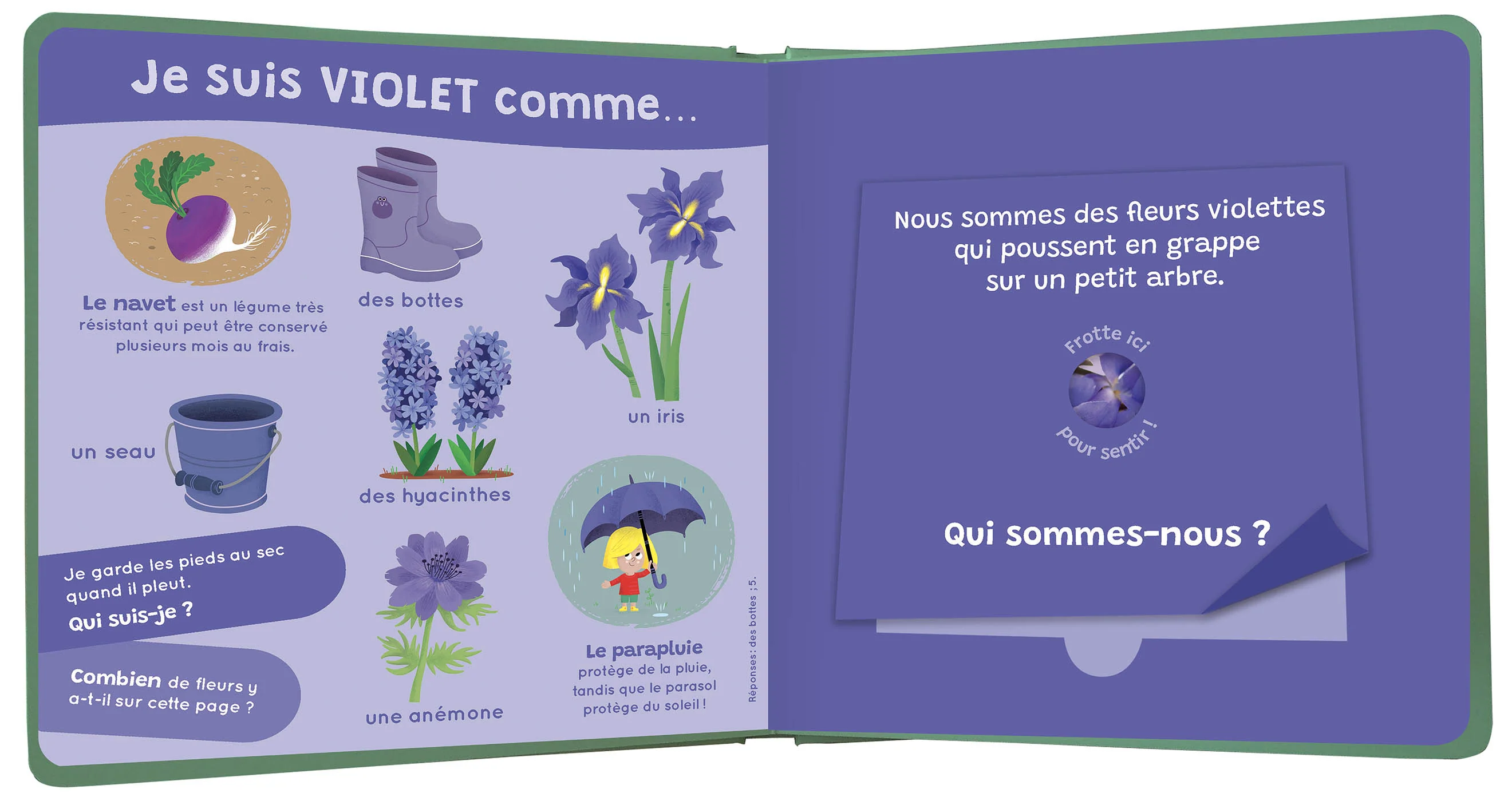 Mon livre des odeurs et des couleurs - Le printemps - Image 2