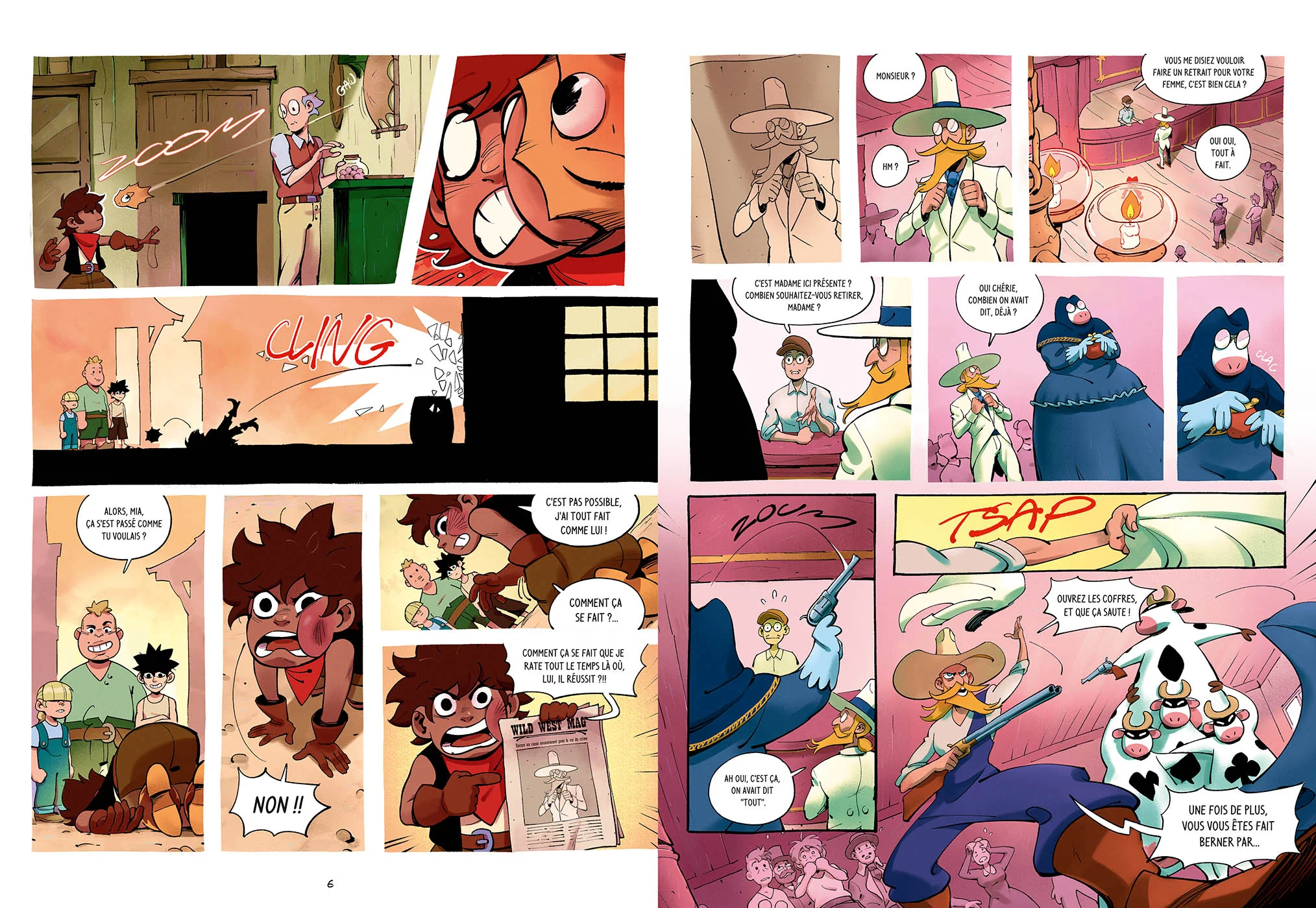 Mia - Tome 1 Haut les mains, peau de bovin ! - Image 3