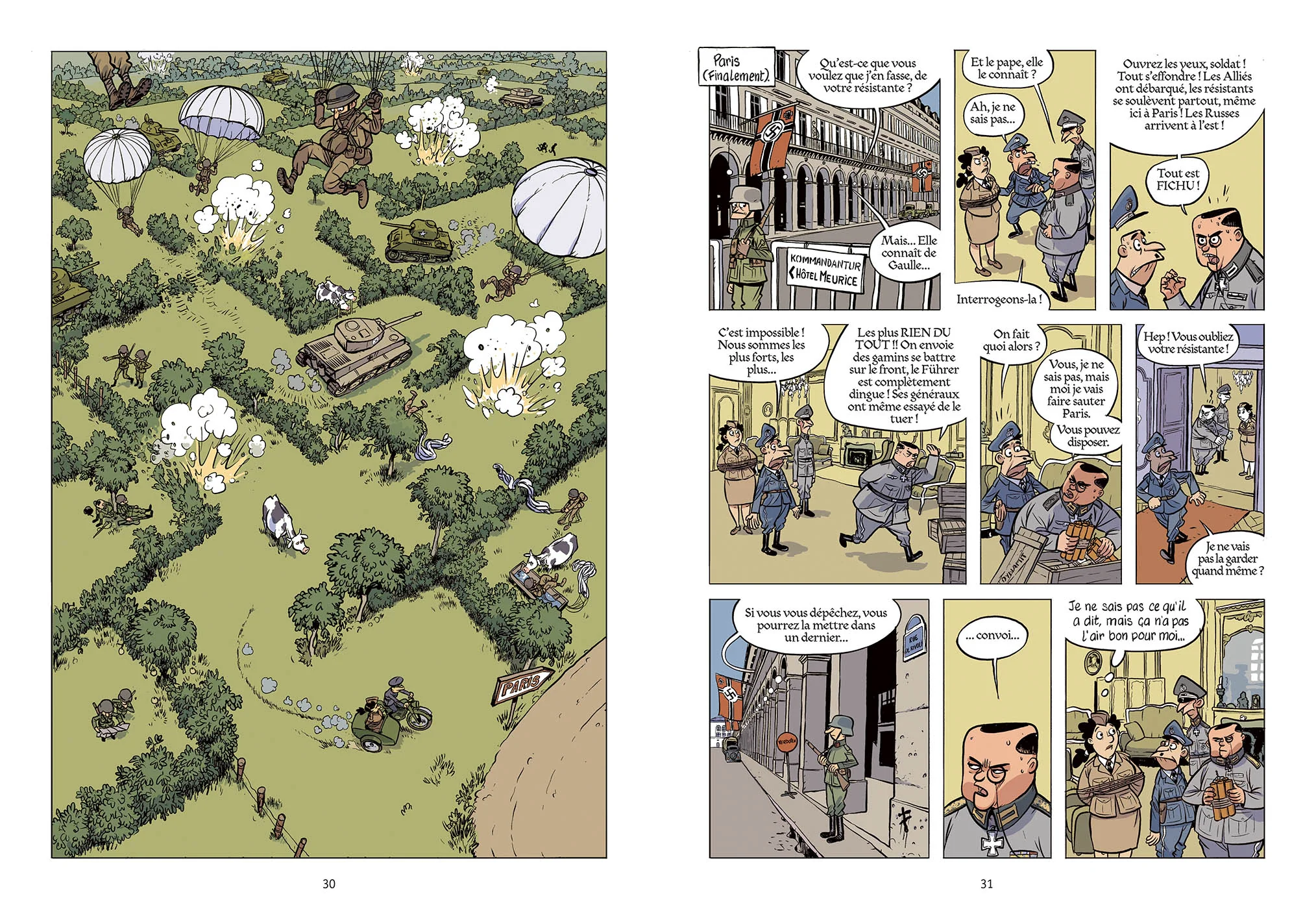 La Drôle de guerre de Papi et Lucien - Tome 5 Objectif : débarquement ! - Image 3