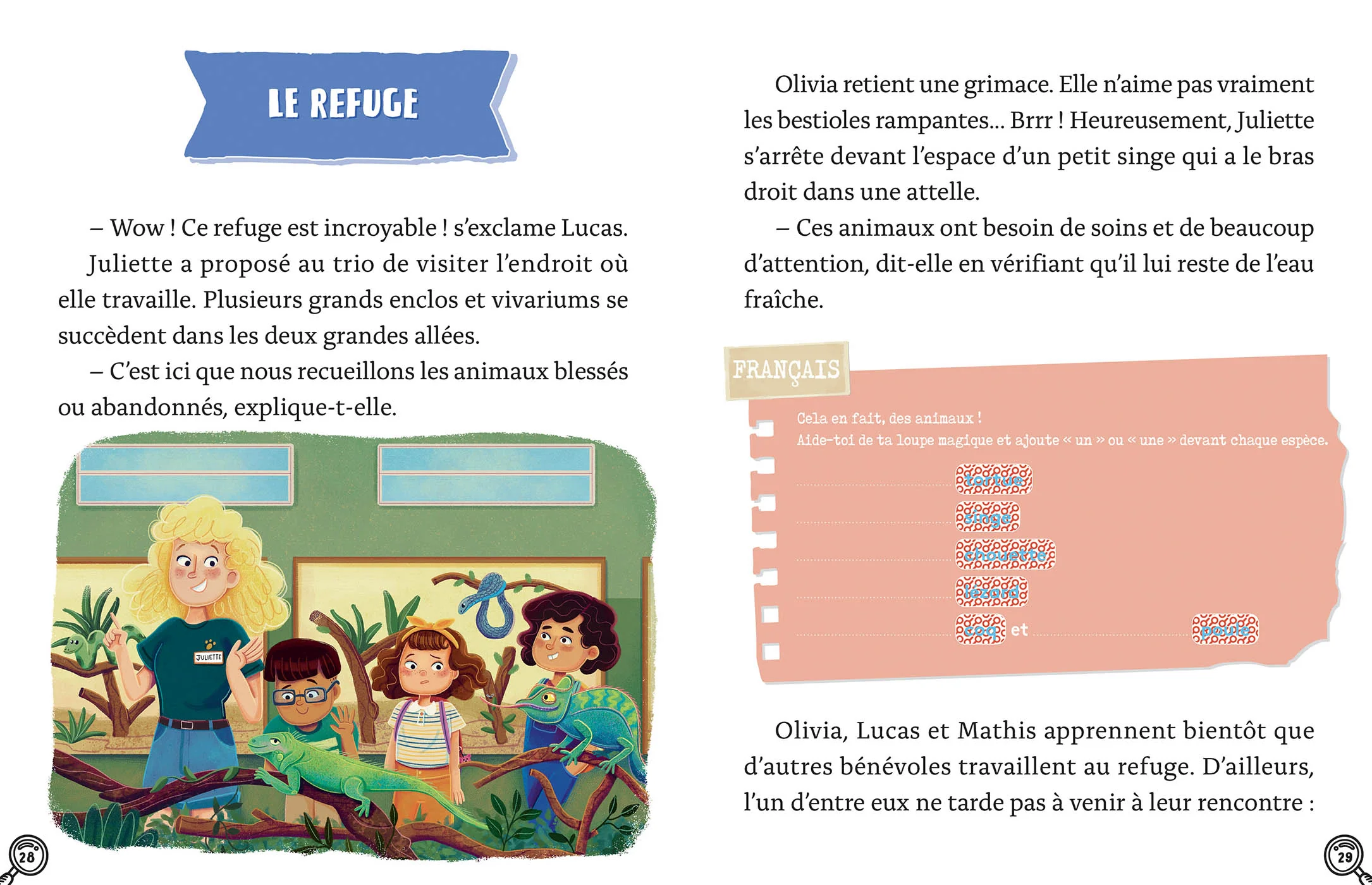 Mon roman enquêtes en vacances cp - Panique au refuge - Image 2
