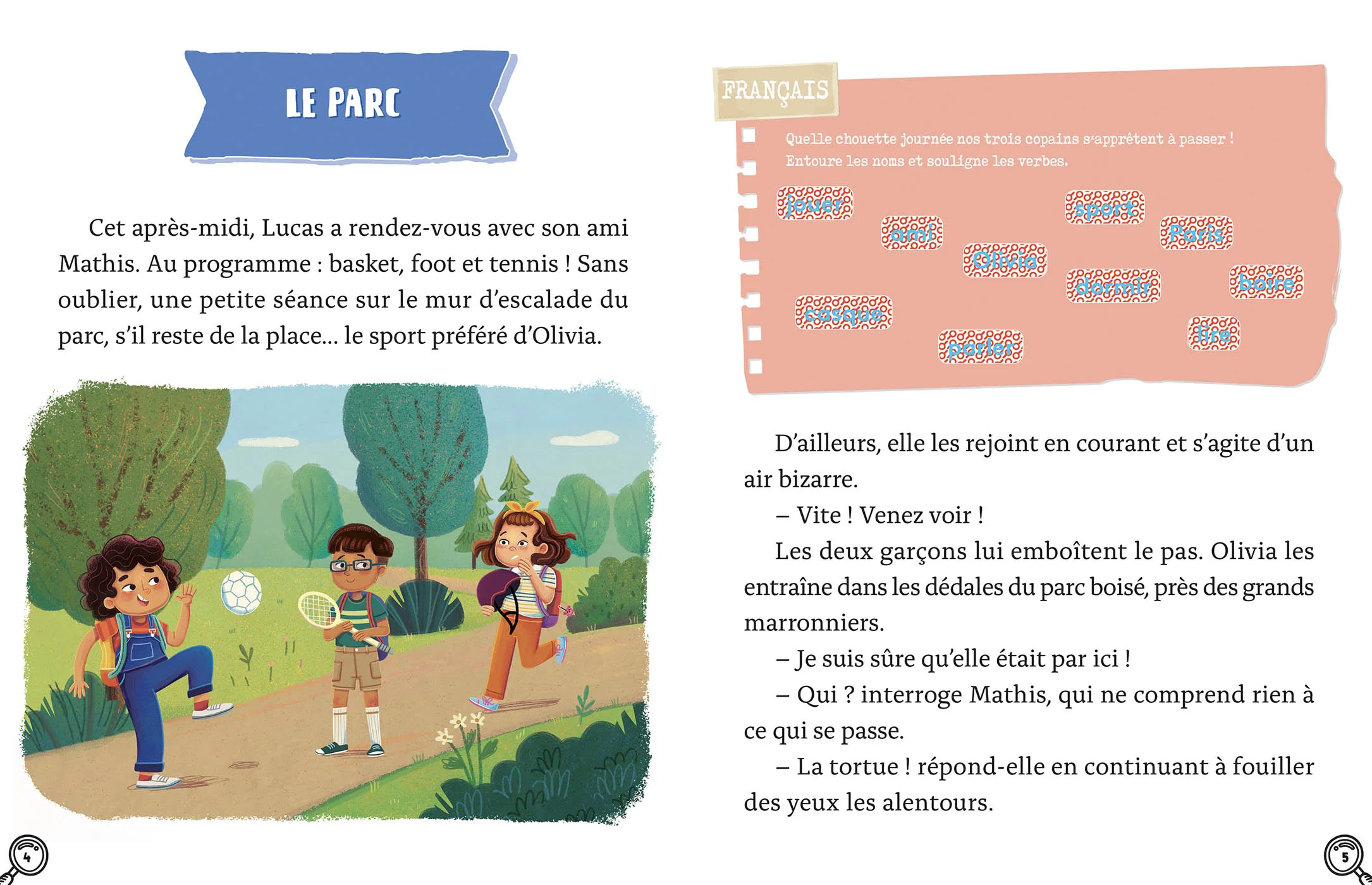Mon roman enquêtes en vacances cp - Panique au refuge - Image 3