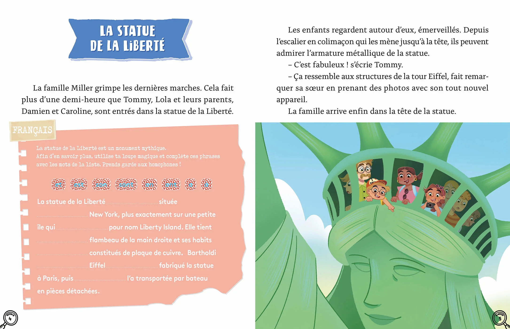 Mon roman enquêtes en vacances ce2 - le trésor de new york - Image 2