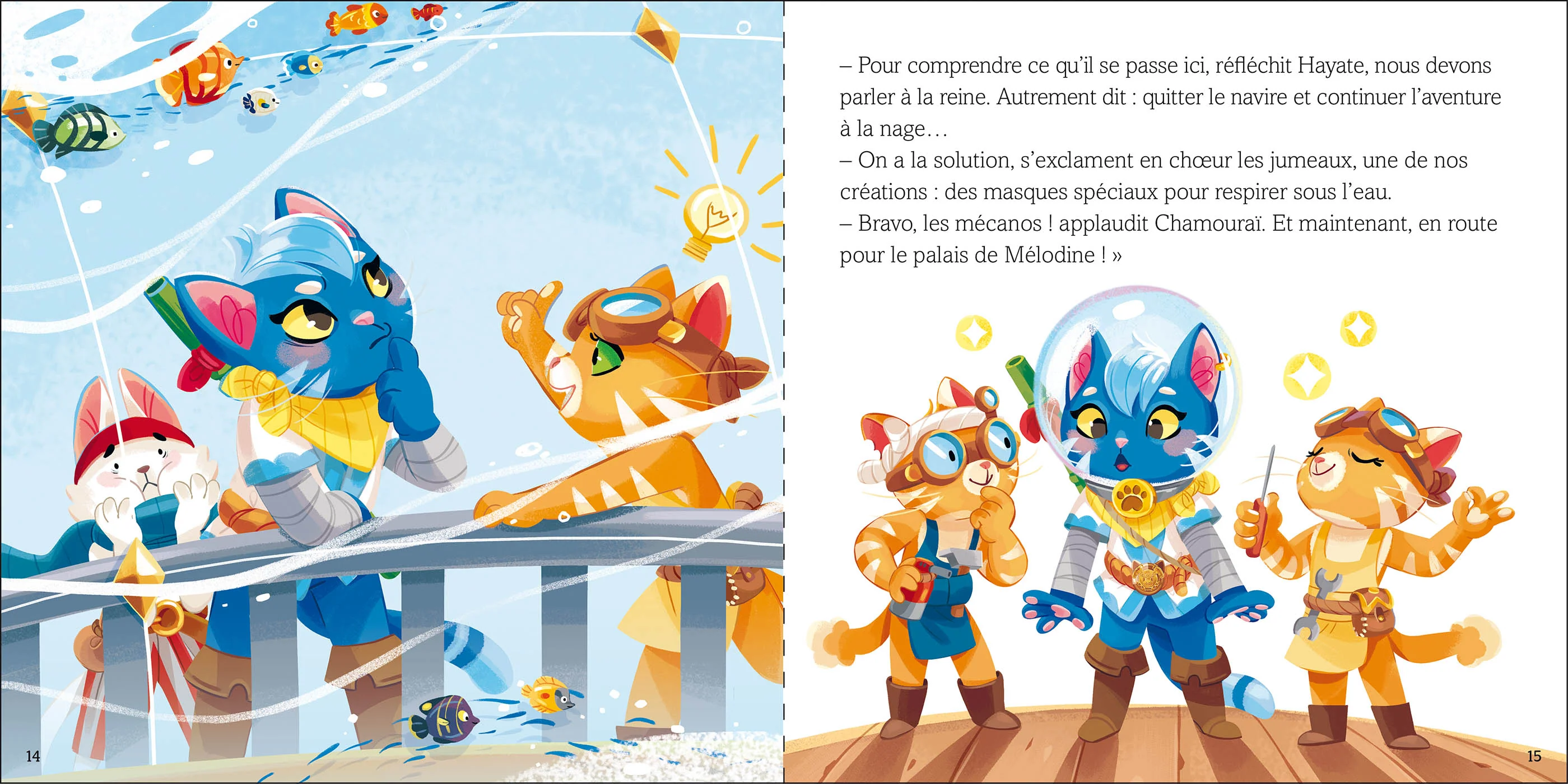 Hayate et Mélodine la sirène - Image 2