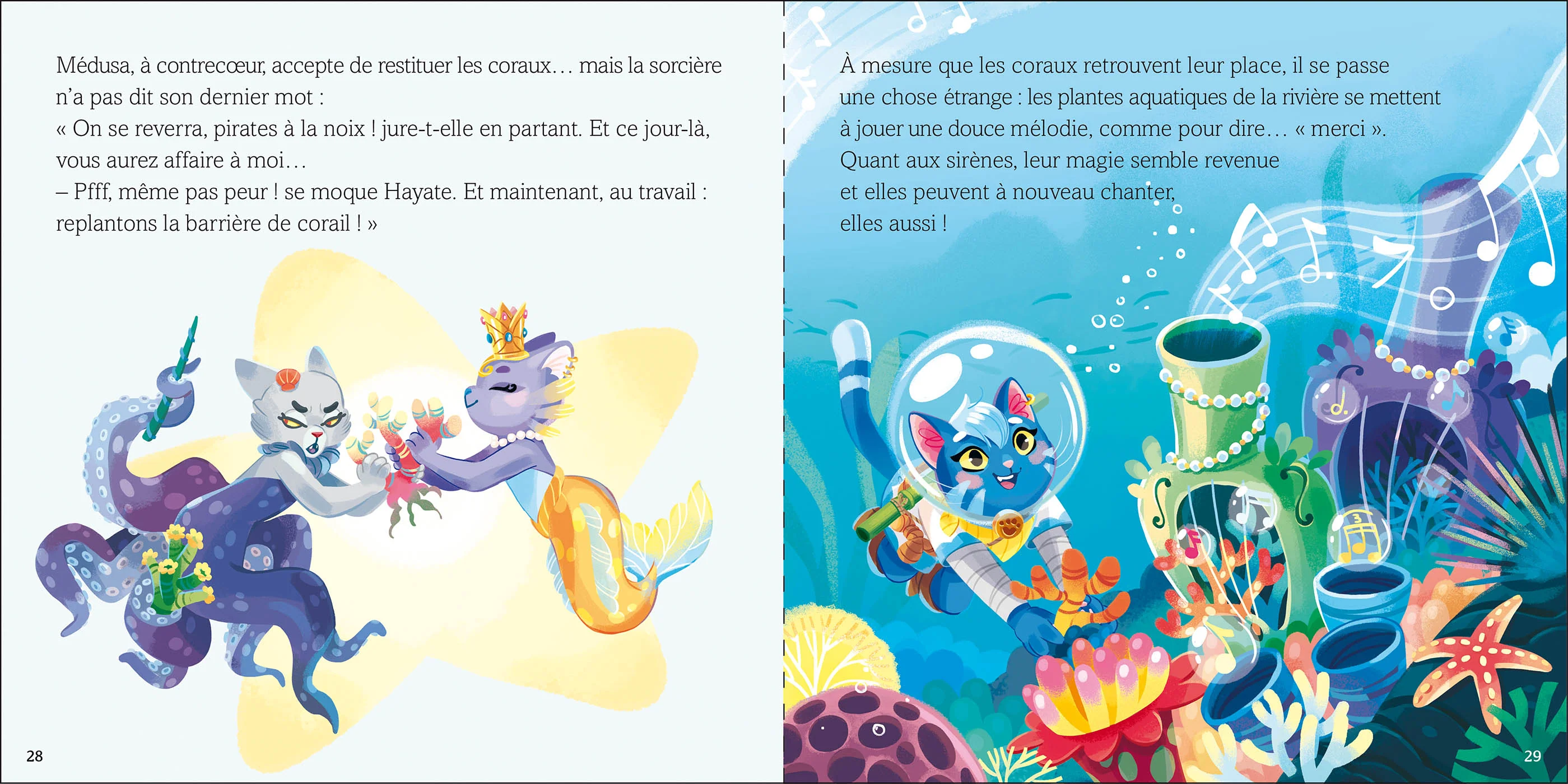Hayate et Mélodine la sirène - Image 3