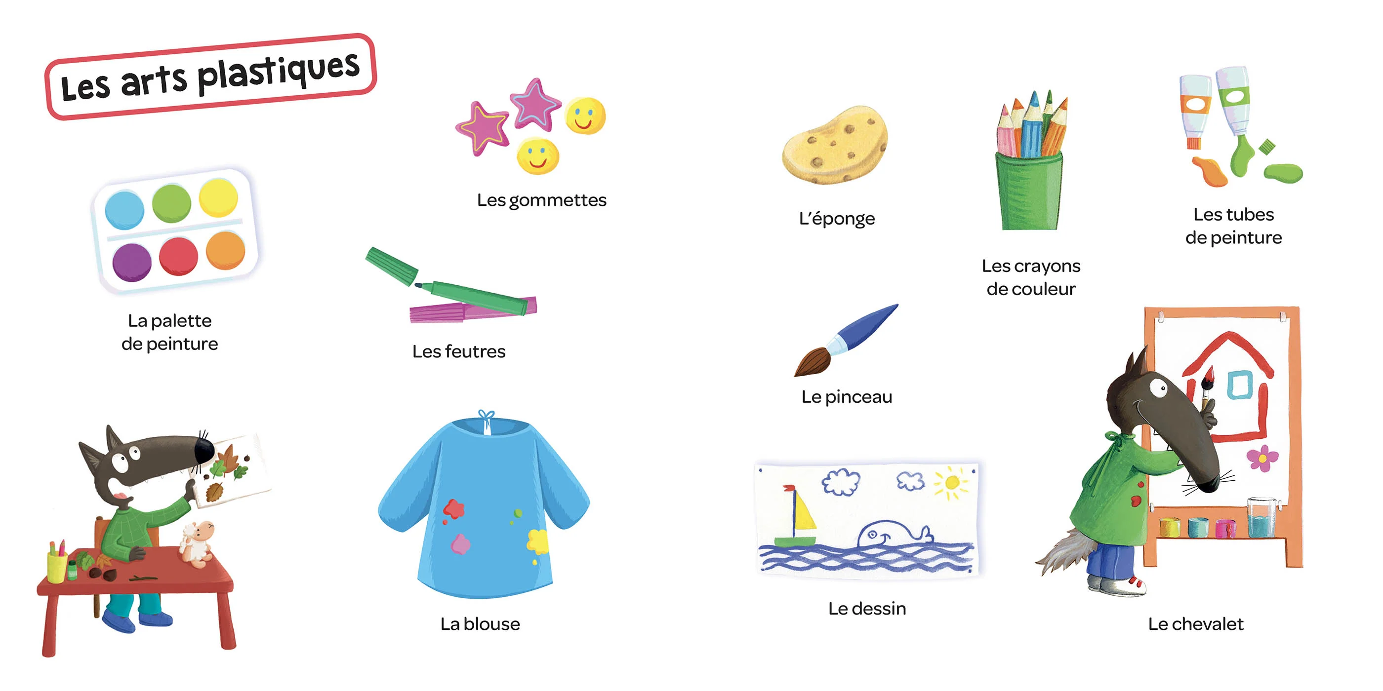 P'tit loup - Mes 100 mots de l'école - Image 3