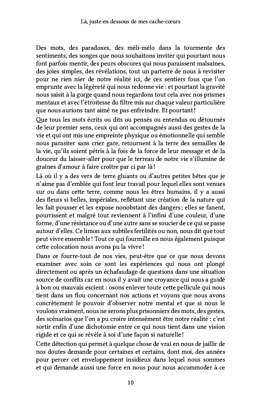 Là, juste en dessous de mes cache-coeurs - Image 7