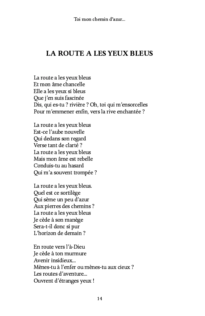 Toi, mon chemin d'azur... - Image 10