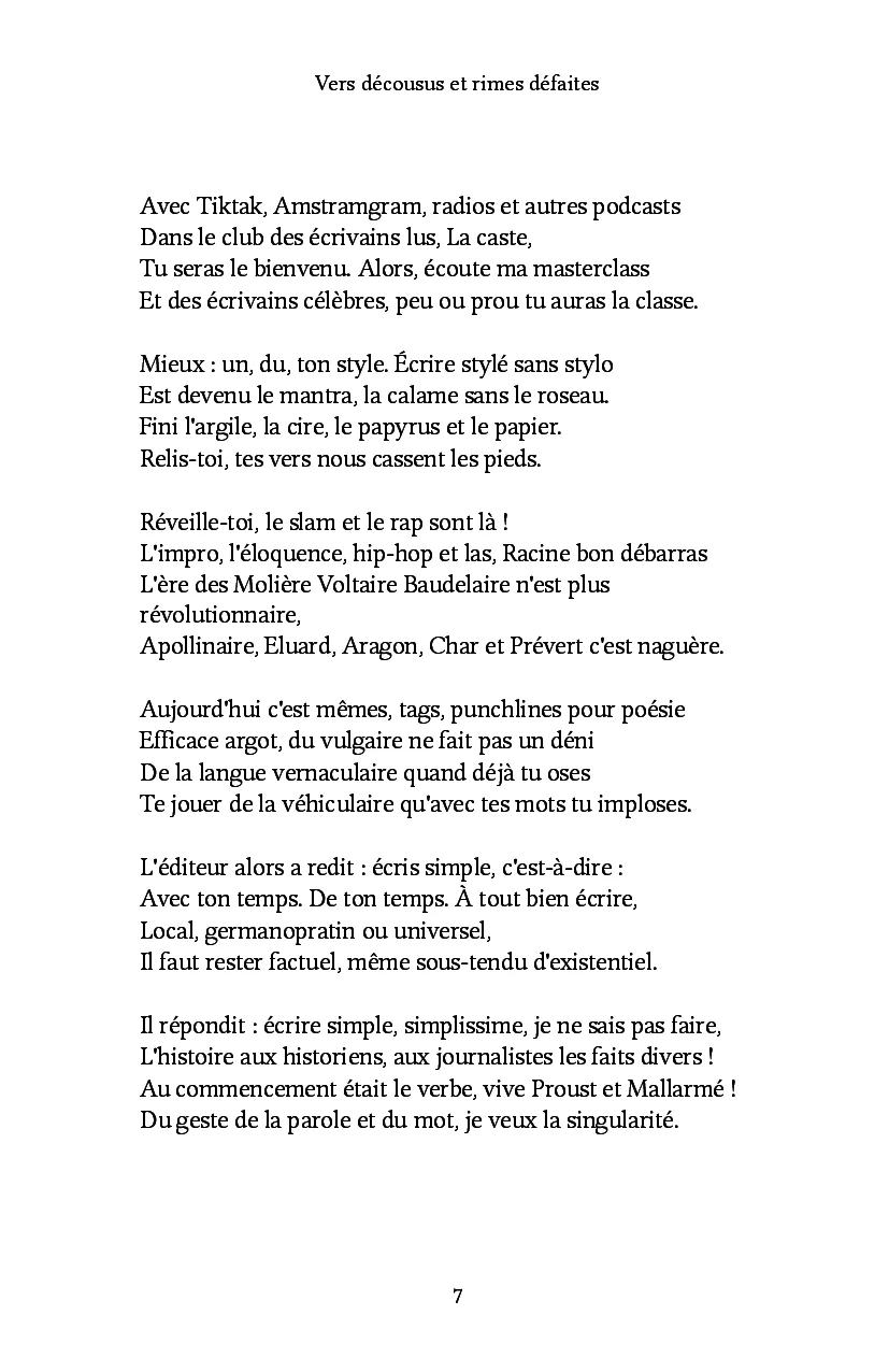 Vers décousus et rimes défaites - Image 3