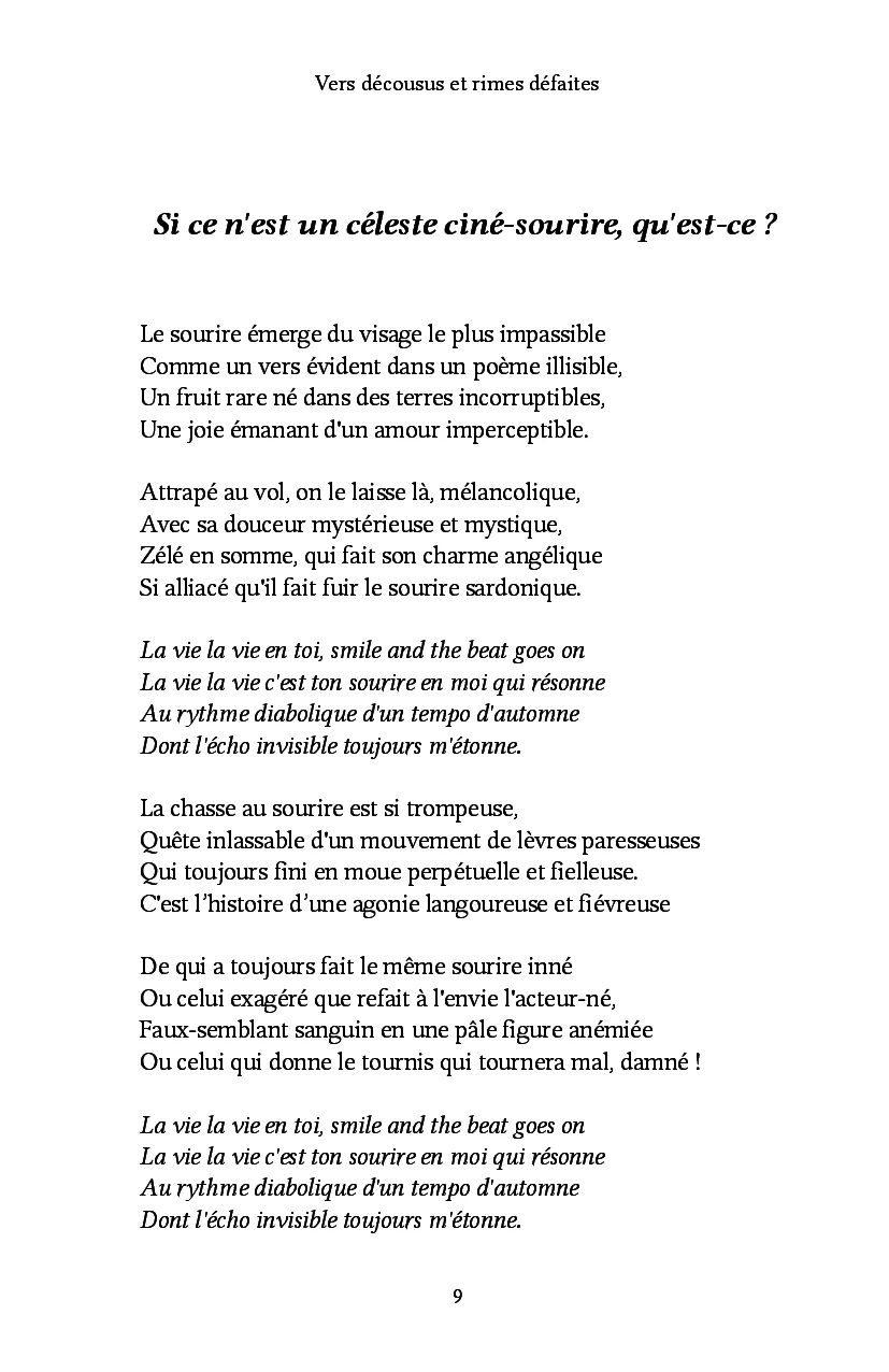 Vers décousus et rimes défaites - Image 4