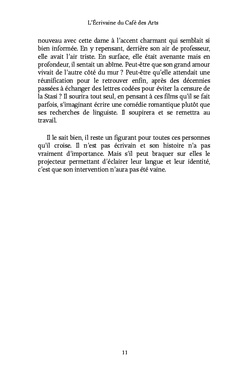 L'Écrivaine du Café des Arts - Image 8