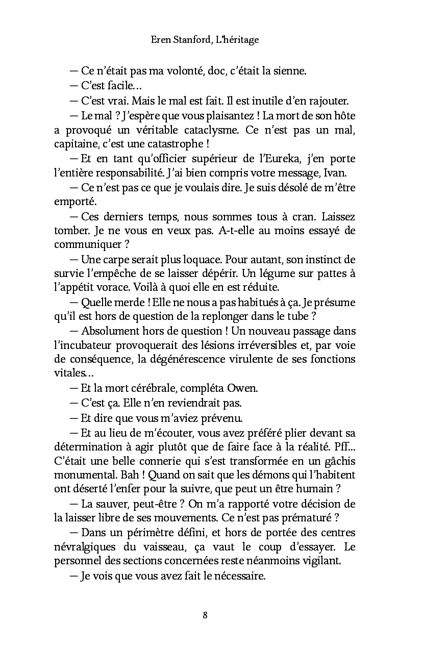 Eren Stanford, L'héritage - Image 16