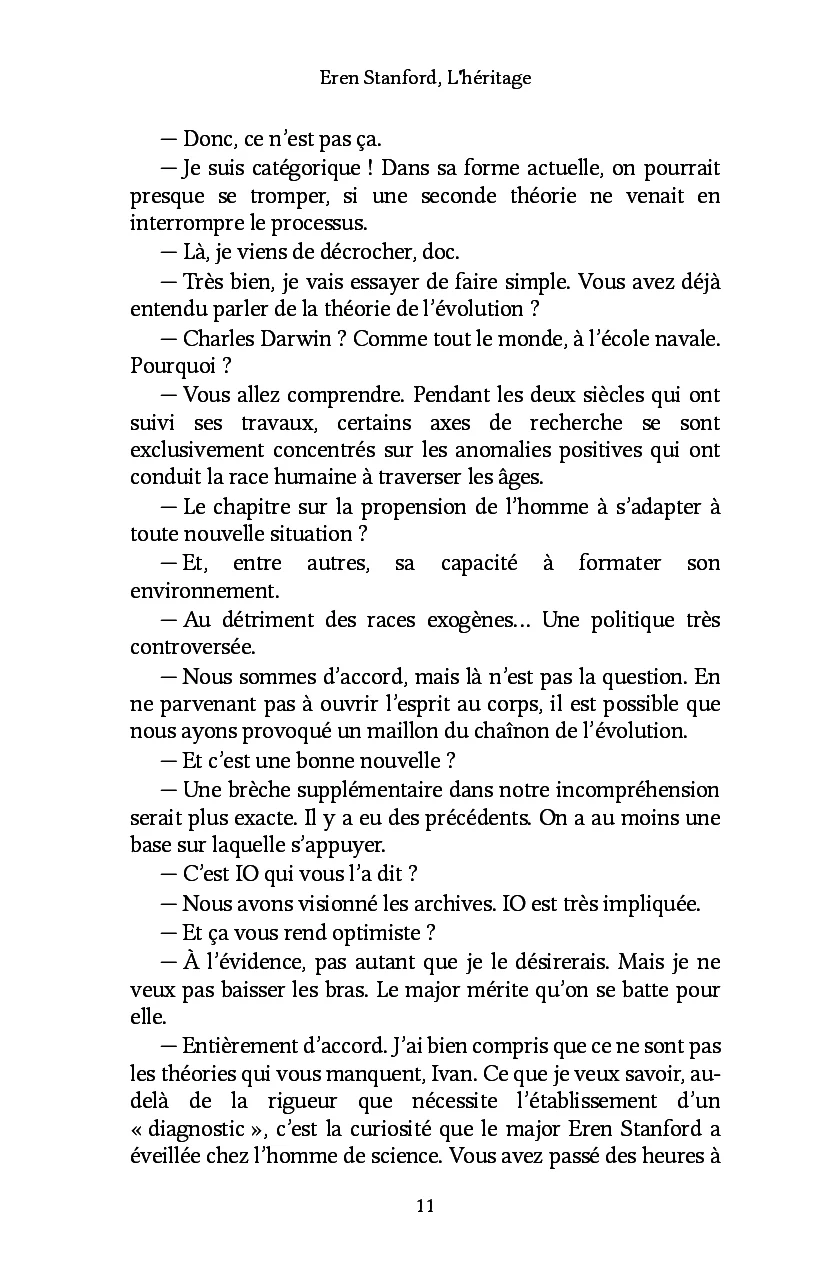 Eren Stanford, L'héritage - Image 19