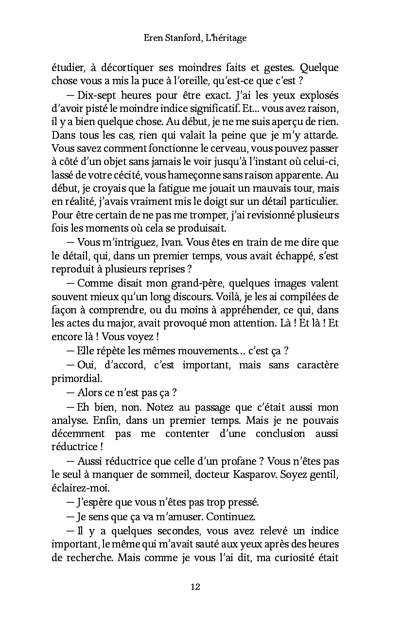 Eren Stanford, L'héritage - Image 20