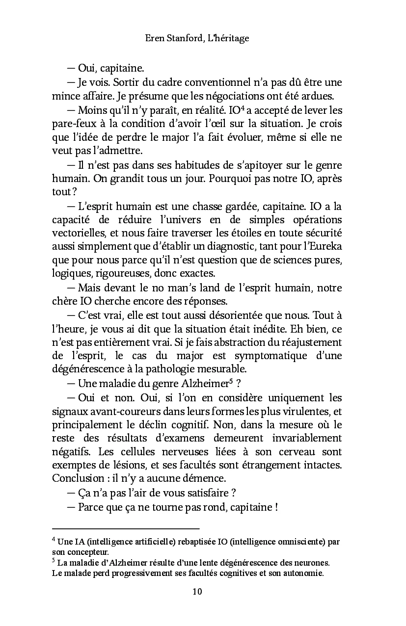 Eren Stanford, L'héritage - Image 7