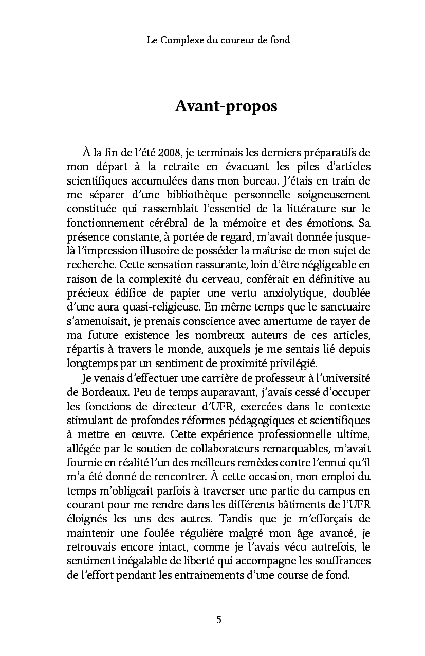 Le Complexe du coureur de fond - Image 2