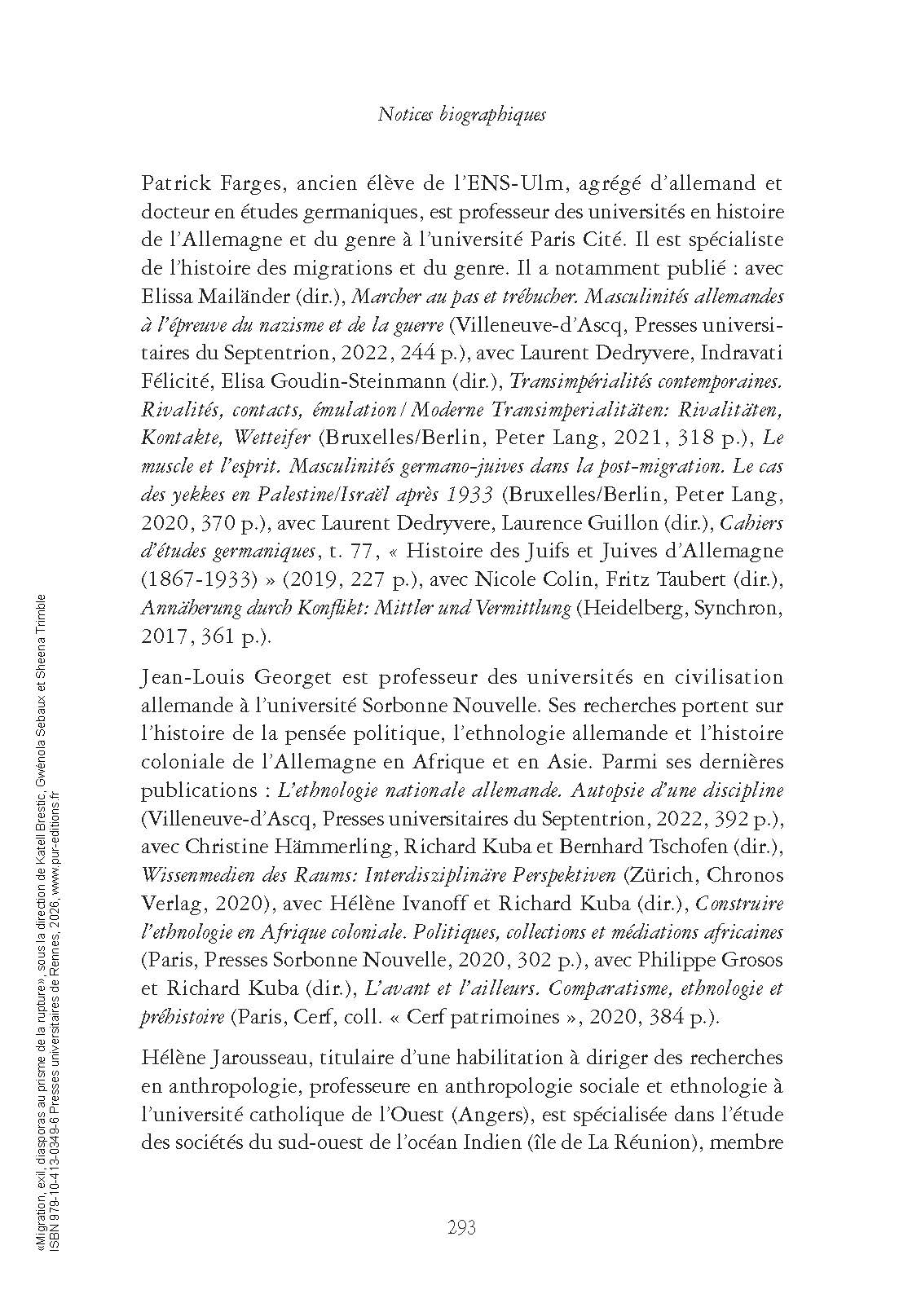 Migration, exil, diasporas au prisme de la rupture - Image 10