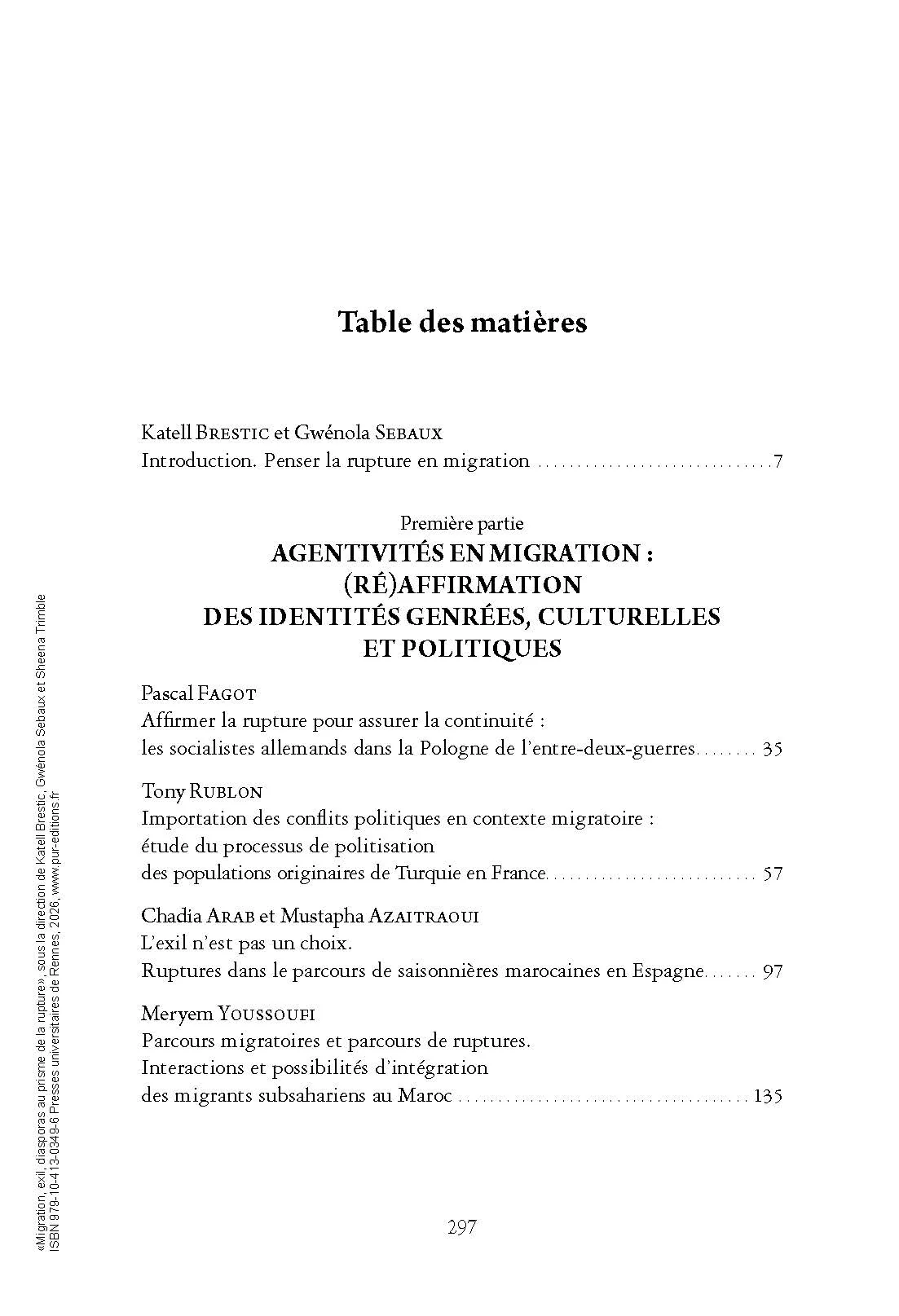 Migration, exil, diasporas au prisme de la rupture - Image 9