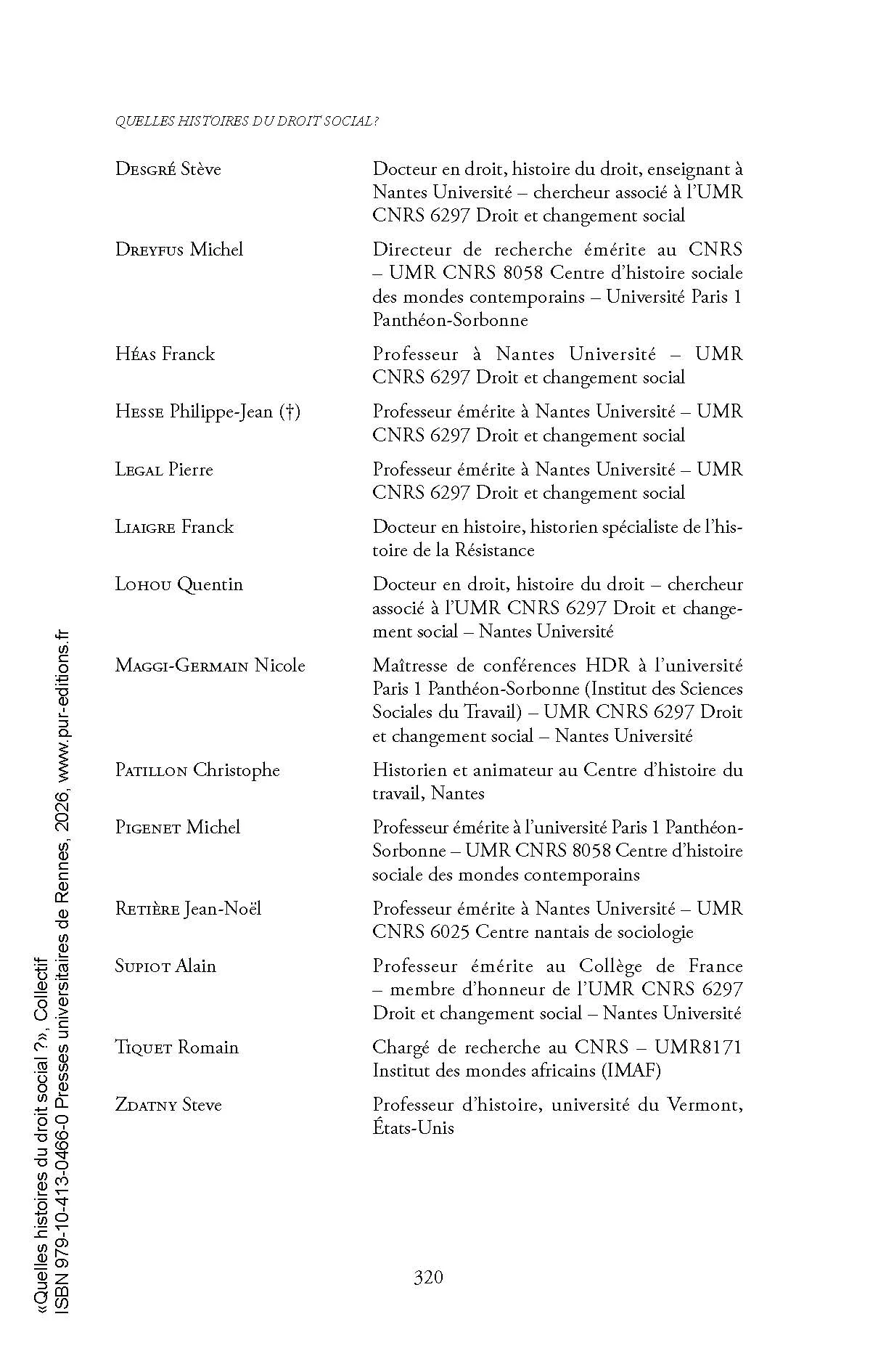 Quelles histoires du droit social ? - Image 4