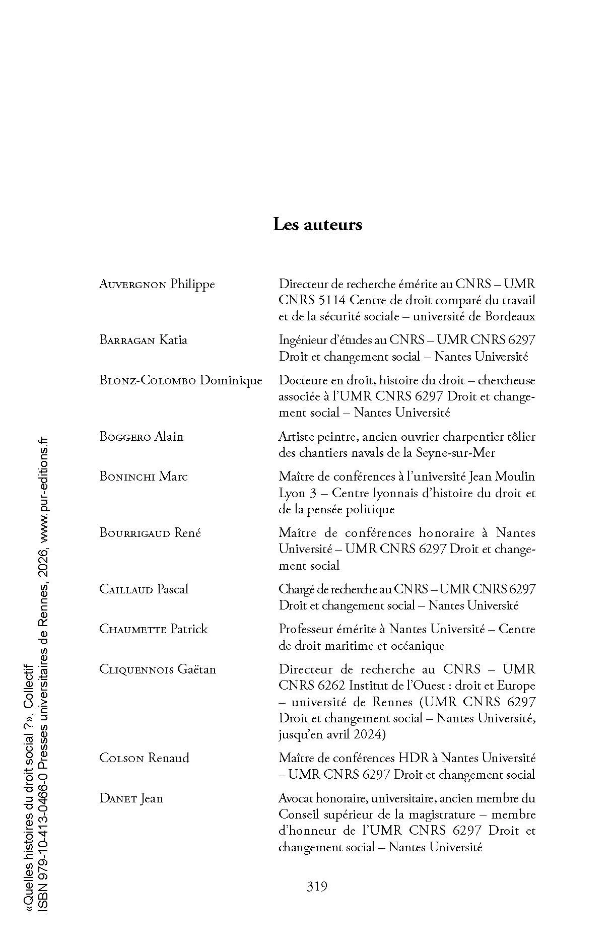 Quelles histoires du droit social ? - Image 5