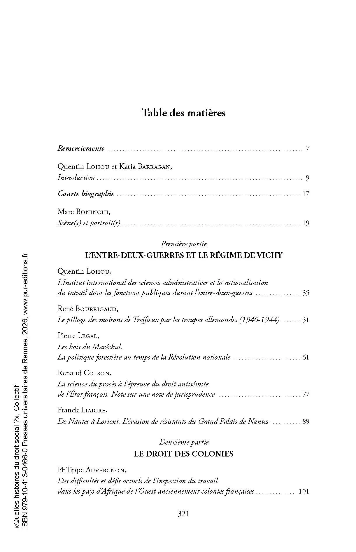 Quelles histoires du droit social ? - Image 7