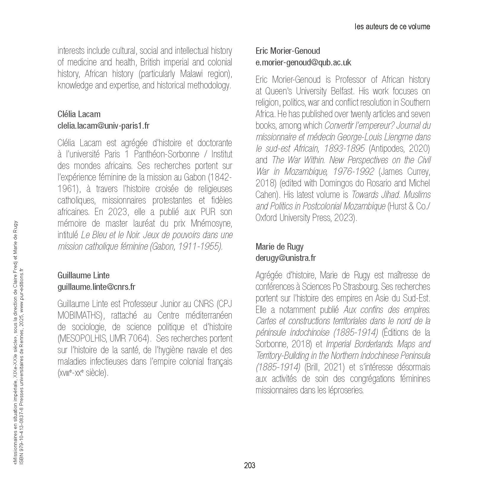 Missionnaires catholiques en situation impériale, XIXe-XXIe siècle - Image 8