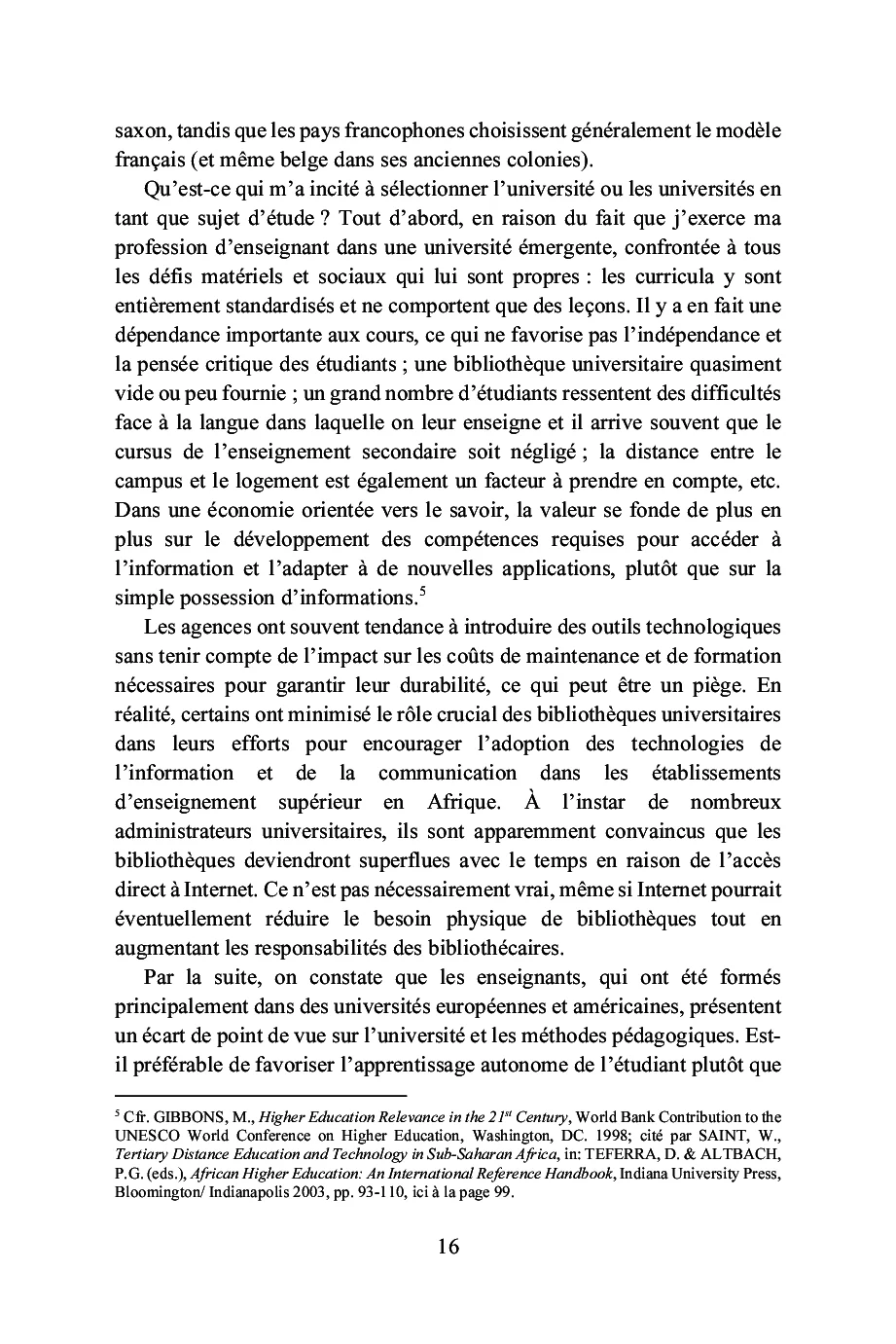 Quelle est la nature et la fonction de l'enseignement supérieur dans notre société contemporaine ? - Image 24