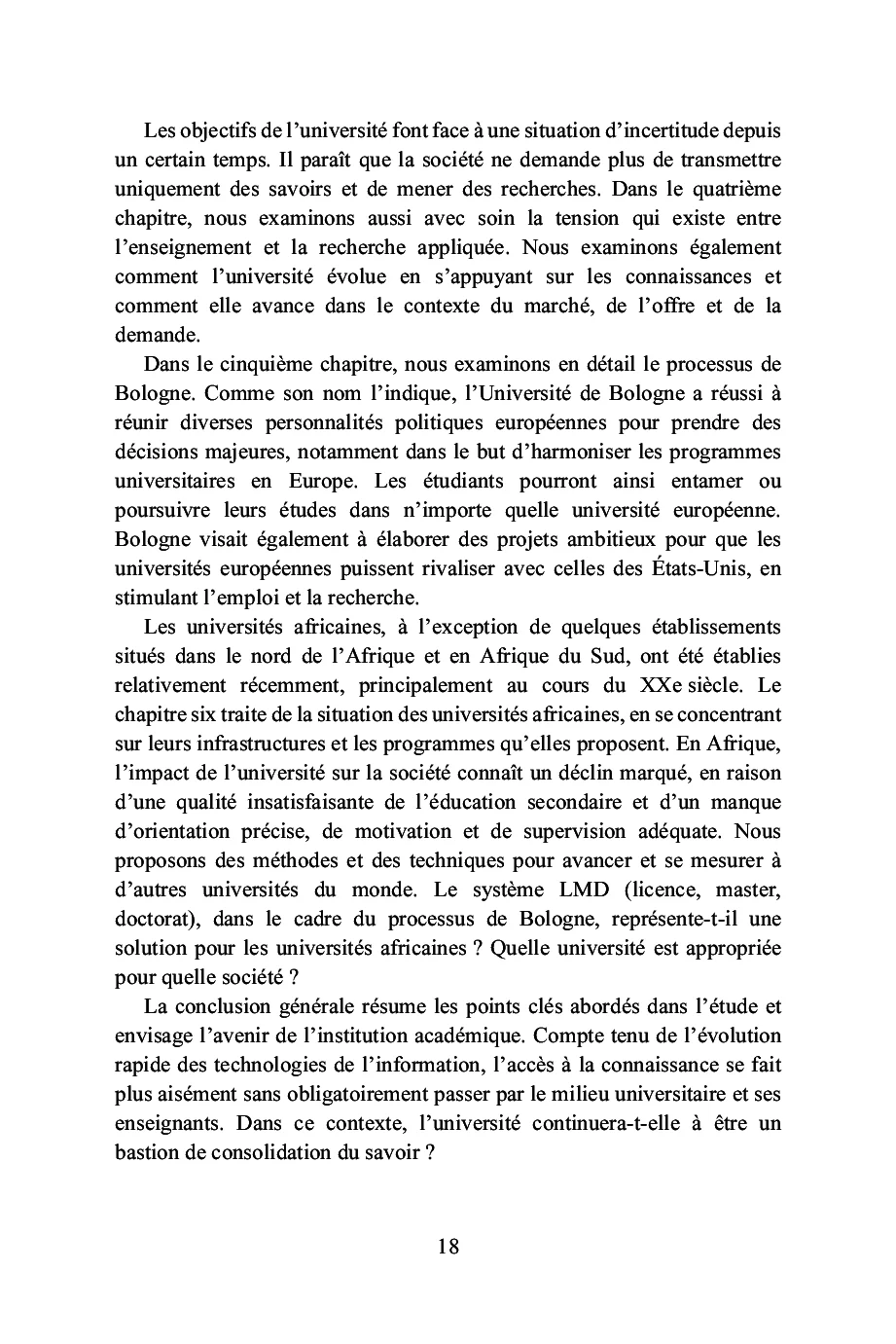Quelle est la nature et la fonction de l'enseignement supérieur dans notre société contemporaine ? - Image 4