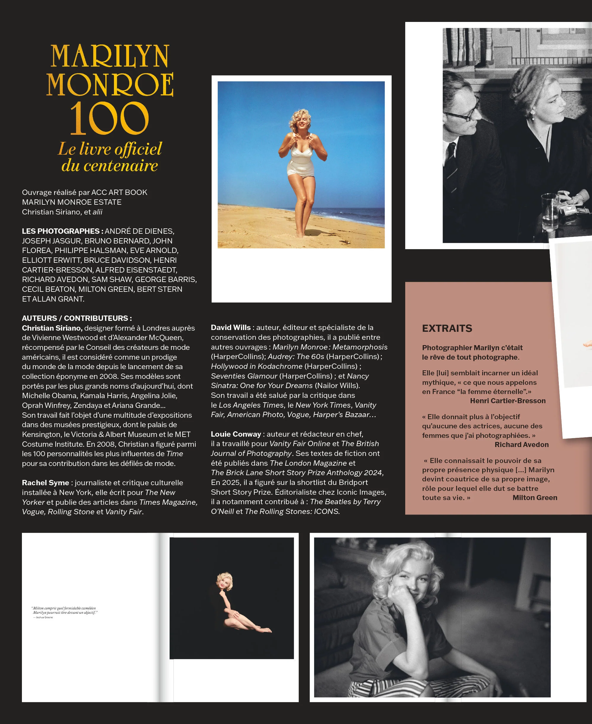 Marilyn Monroe : Le livre officiel du centenaire - Image 5