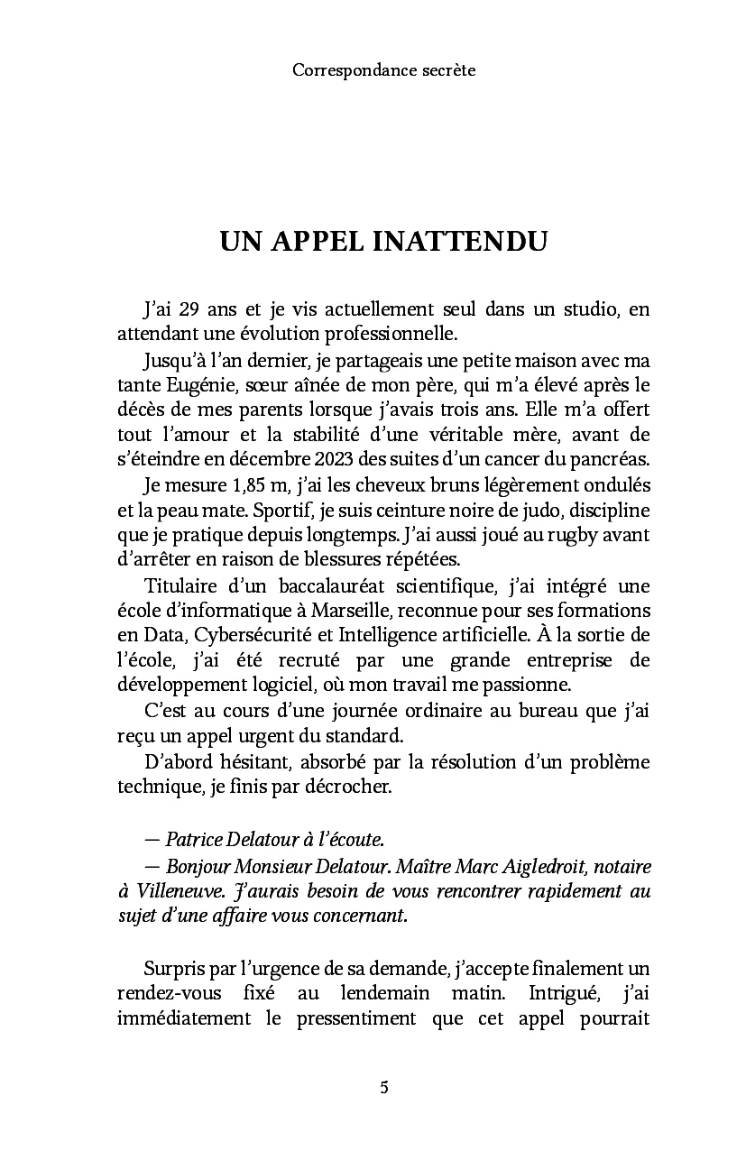Correspondance secrète - Image 2