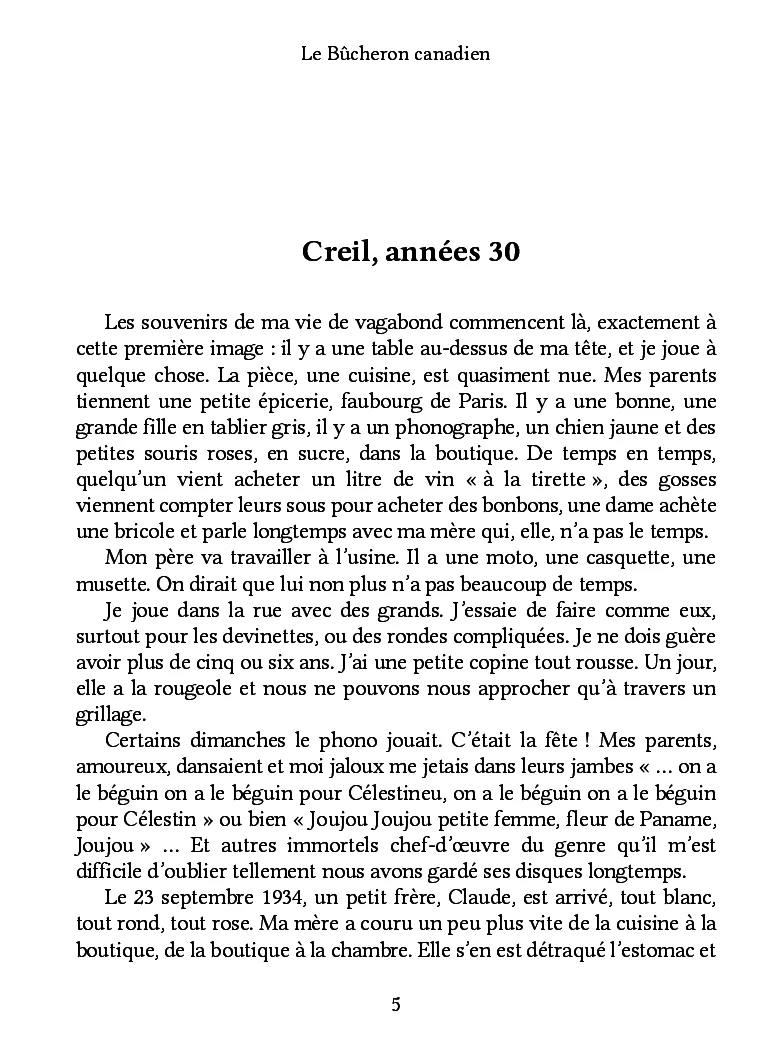 Le Bûcheron canadien - Image 2