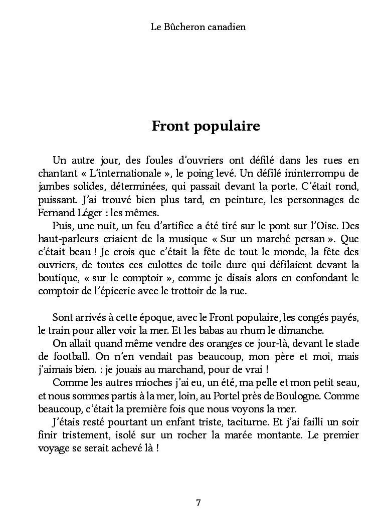 Le Bûcheron canadien - Image 4
