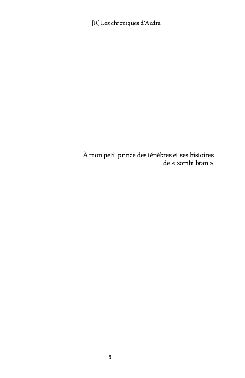[R] Les chroniques d'Audra - Image 2