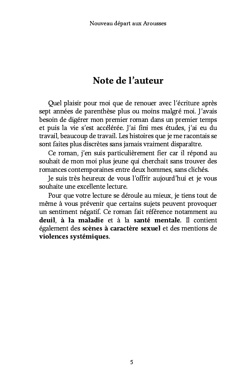 Nouveau départ aux Arousses - Image 2