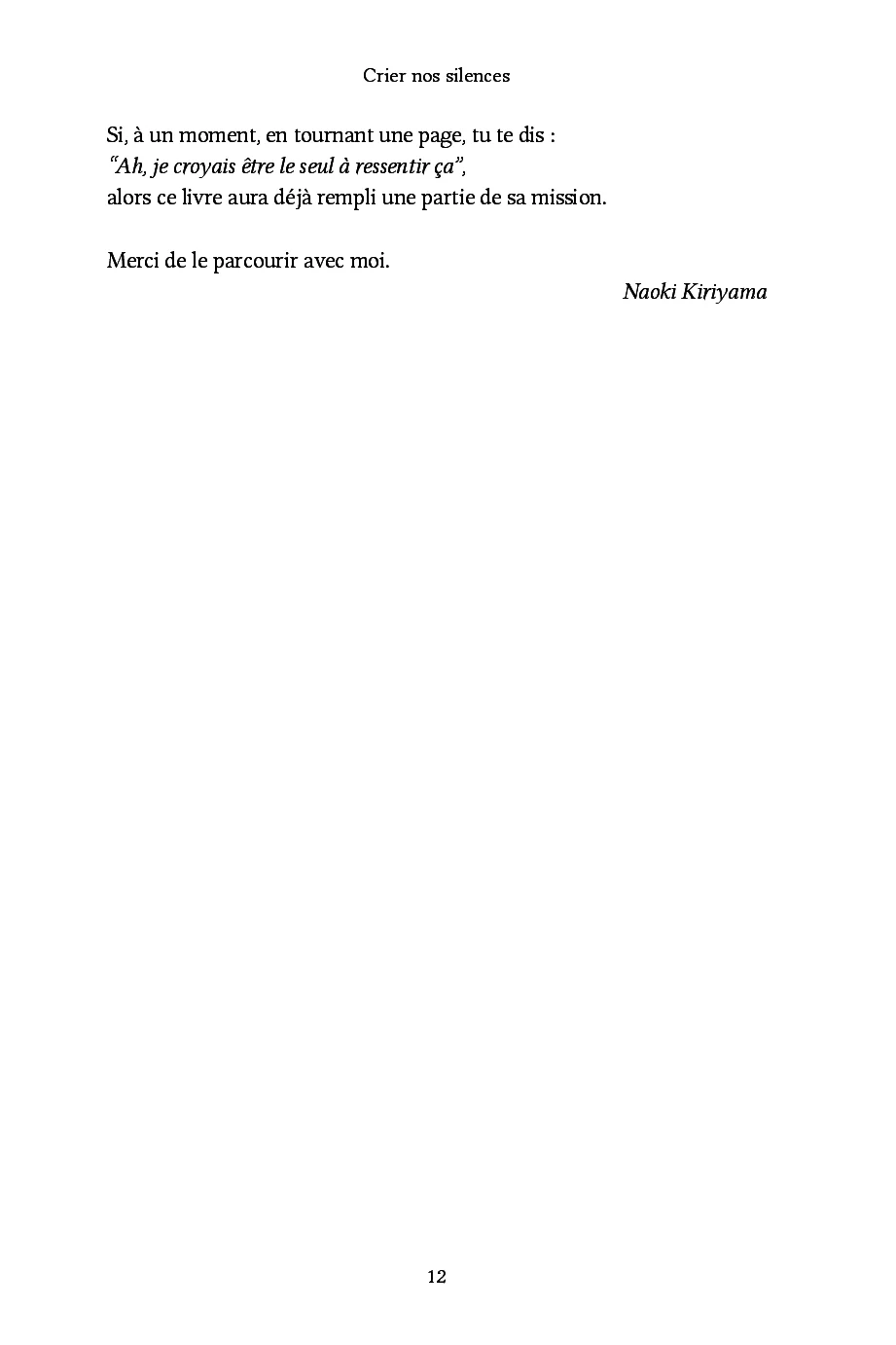 Crier nos silences - Image 9