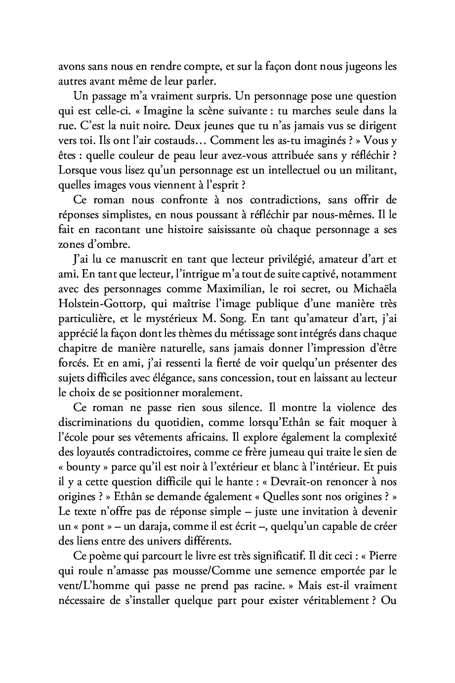 San(g)s préjugés - Image 8