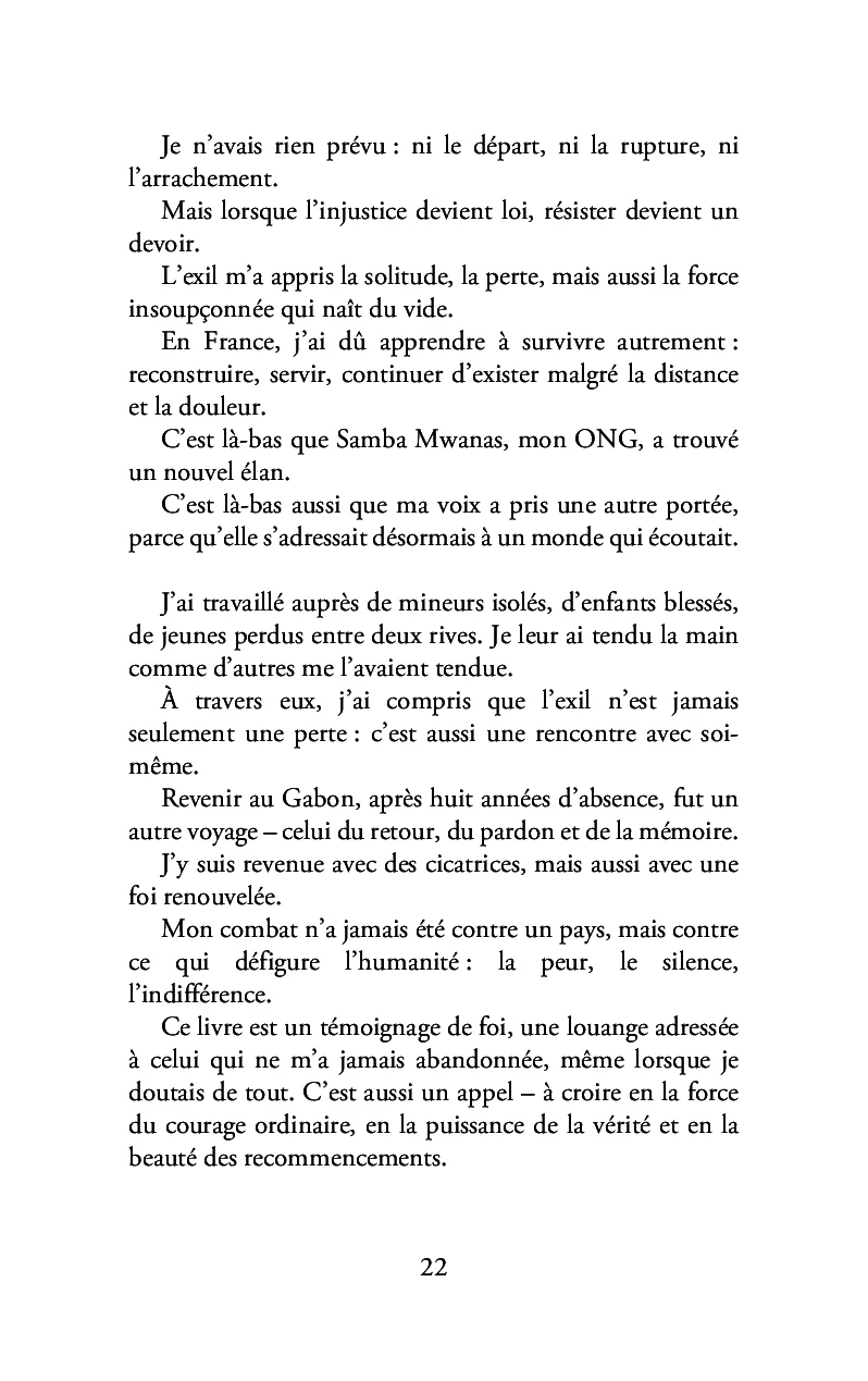 Sous le vent de l'exil, je me suis relevée ! - Image 18