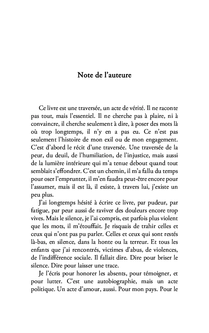 Sous le vent de l'exil, je me suis relevée ! - Image 9