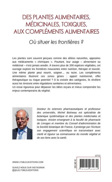 Des plantes alimentaires, médicinales, toxiques, aux compléments alimentaires - Image 2