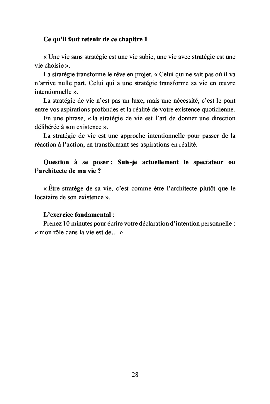 L'art de formuler sa stratégie de vie gagnante - Image 14