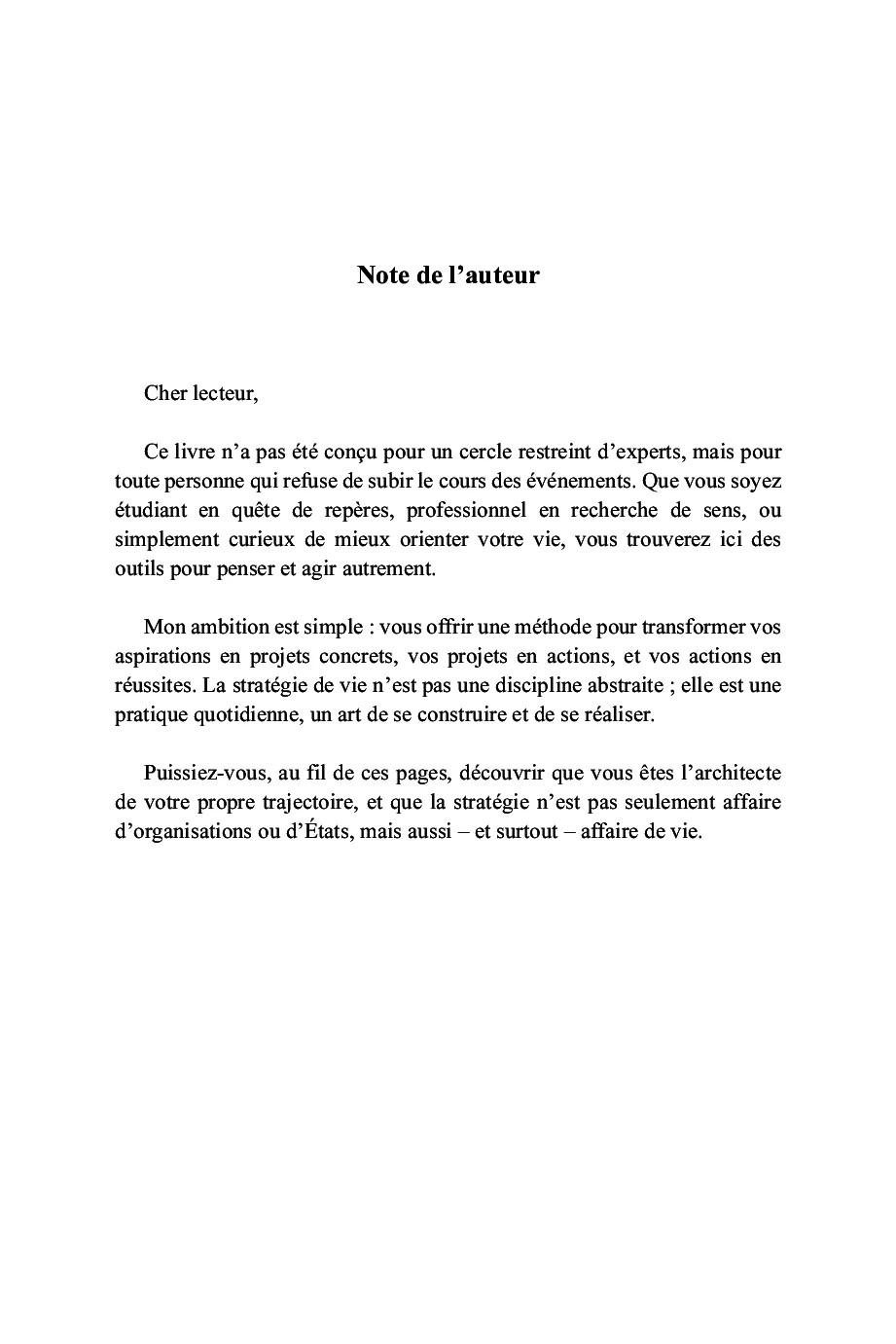 L'art de formuler sa stratégie de vie gagnante - Image 24