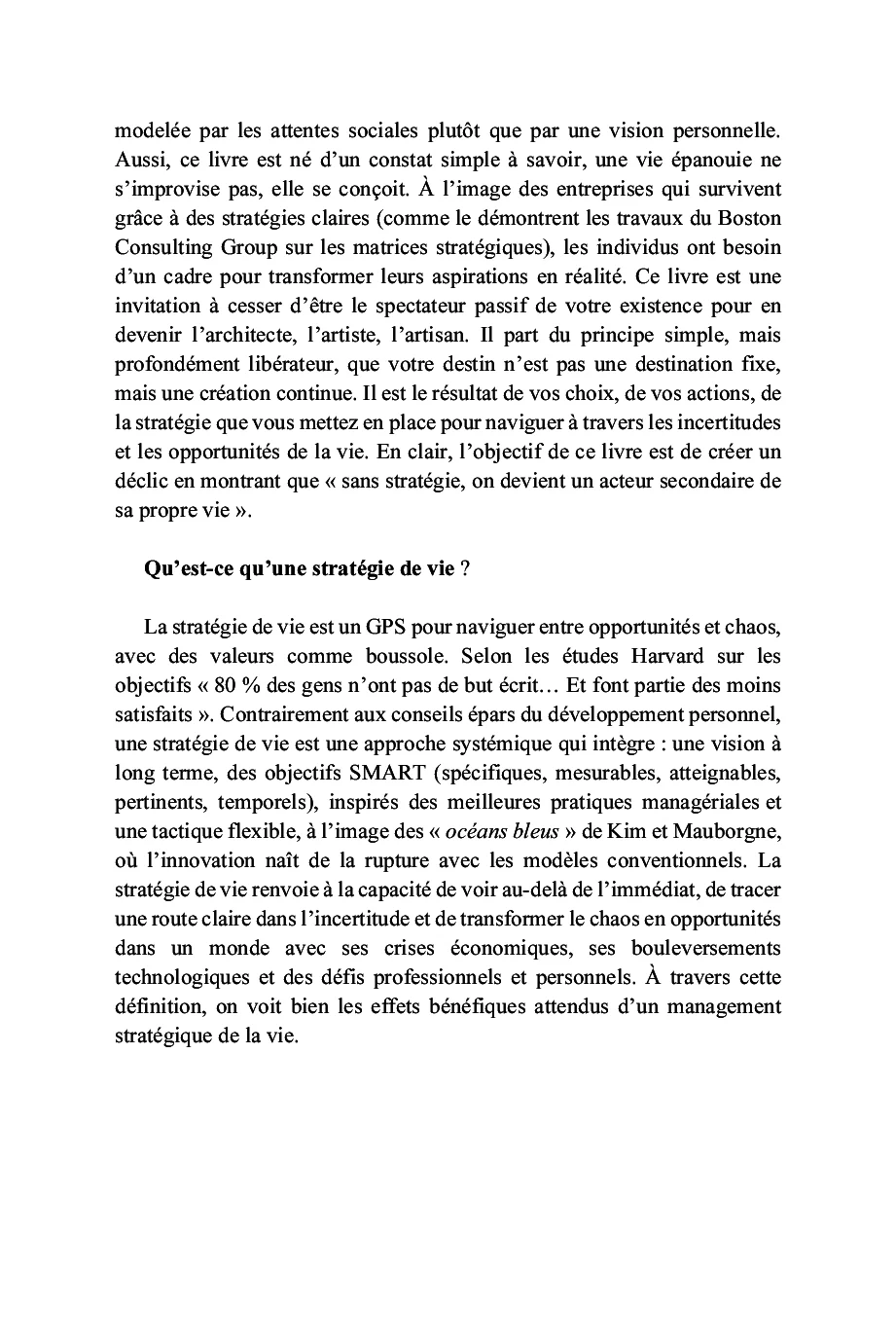 L'art de formuler sa stratégie de vie gagnante - Image 27
