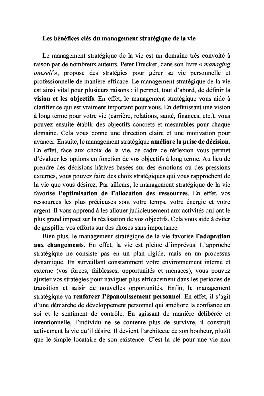L'art de formuler sa stratégie de vie gagnante - Image 28