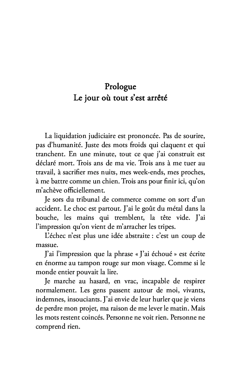 J'ai liquidé et j'ai survécu - Chronique d'une chute et d'une renaissance entrepreneuriale - Image 5