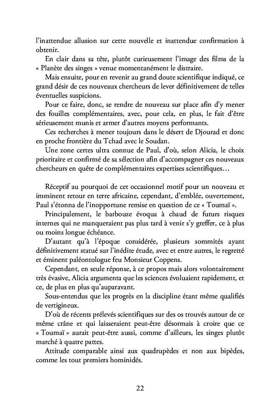Come-back de Toumaï l'ancêtre - Image 18