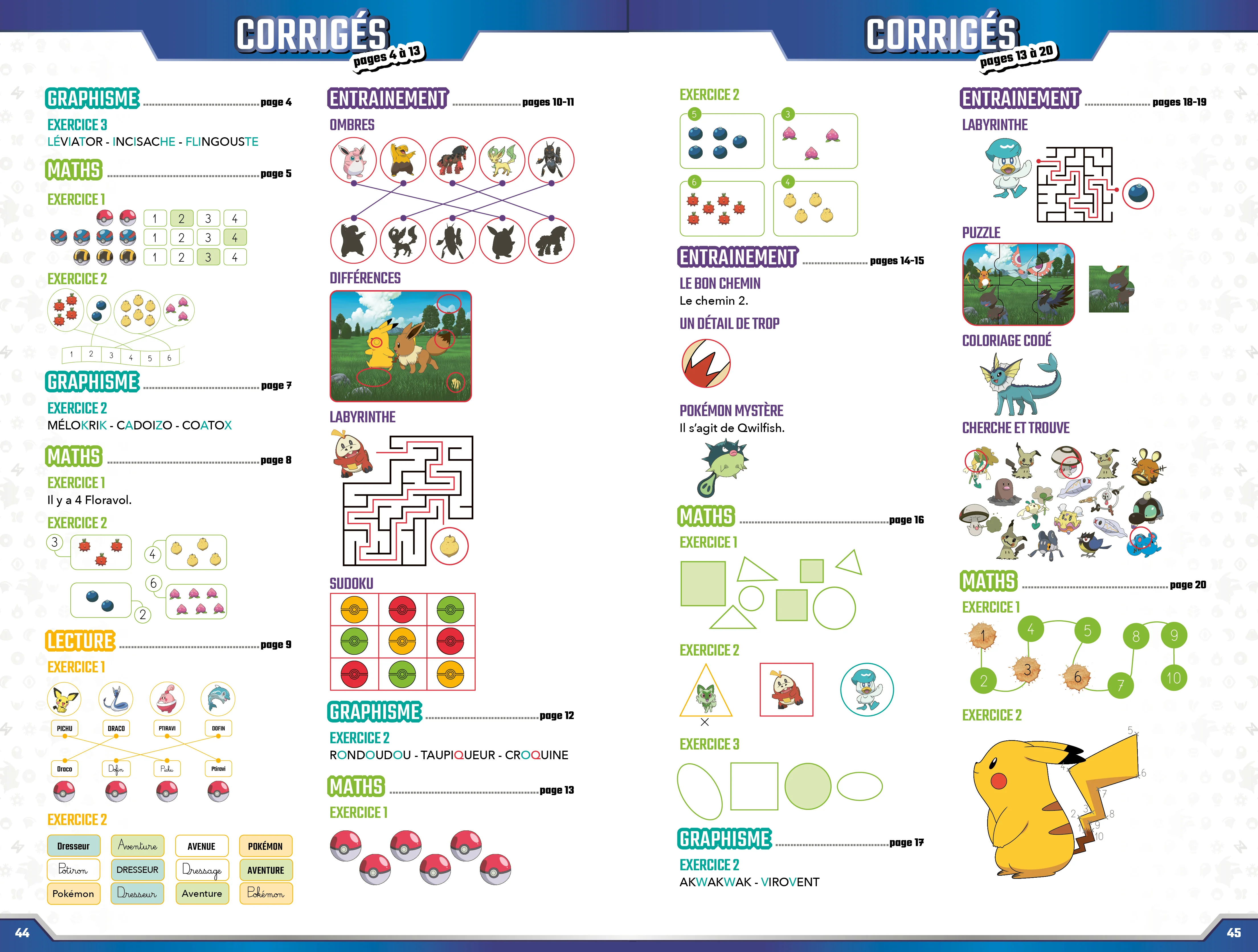 Cahier de vacances Pokémon 2026 - De la MS à la GS - Image 12