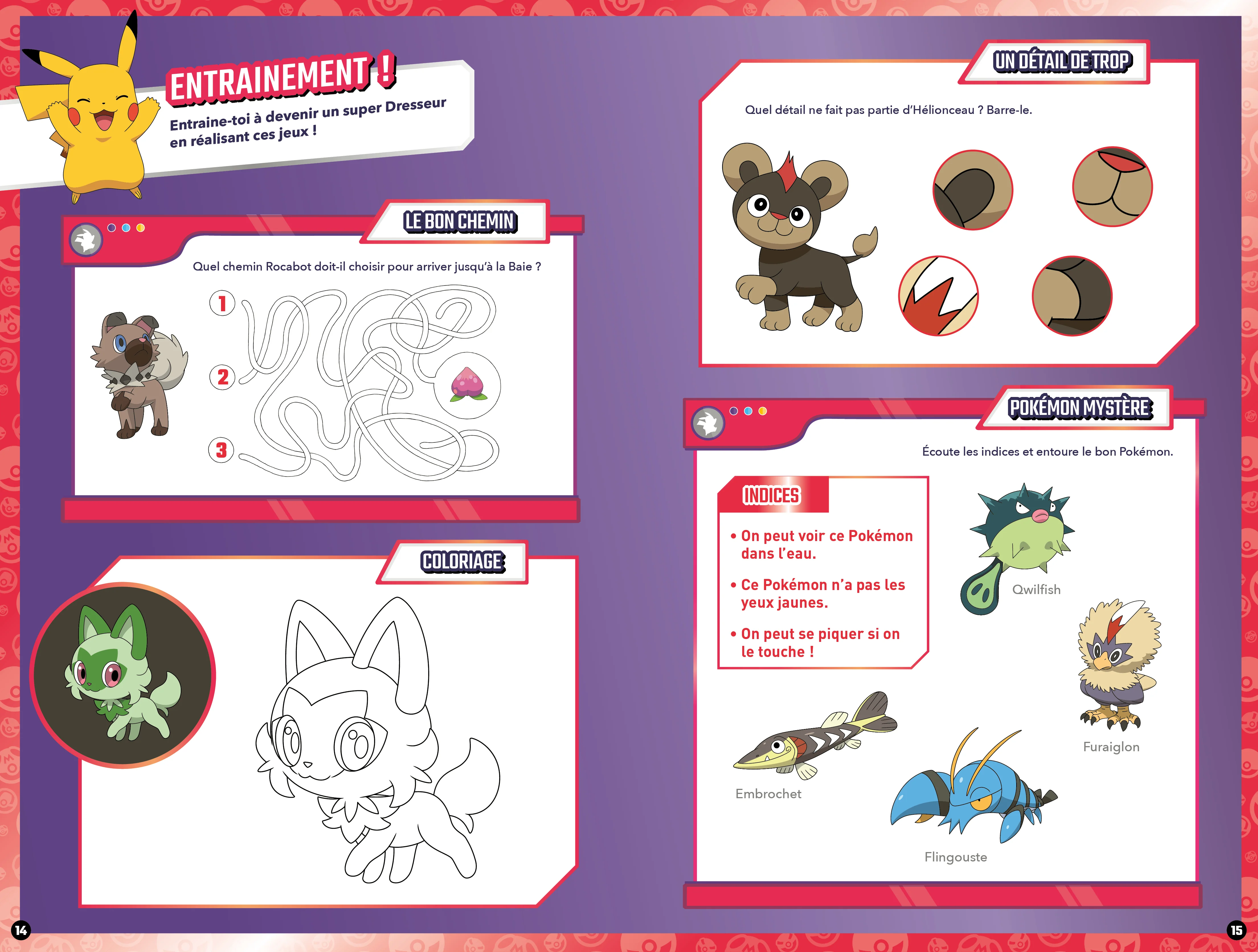 Cahier de vacances Pokémon 2026 - De la MS à la GS - Image 5