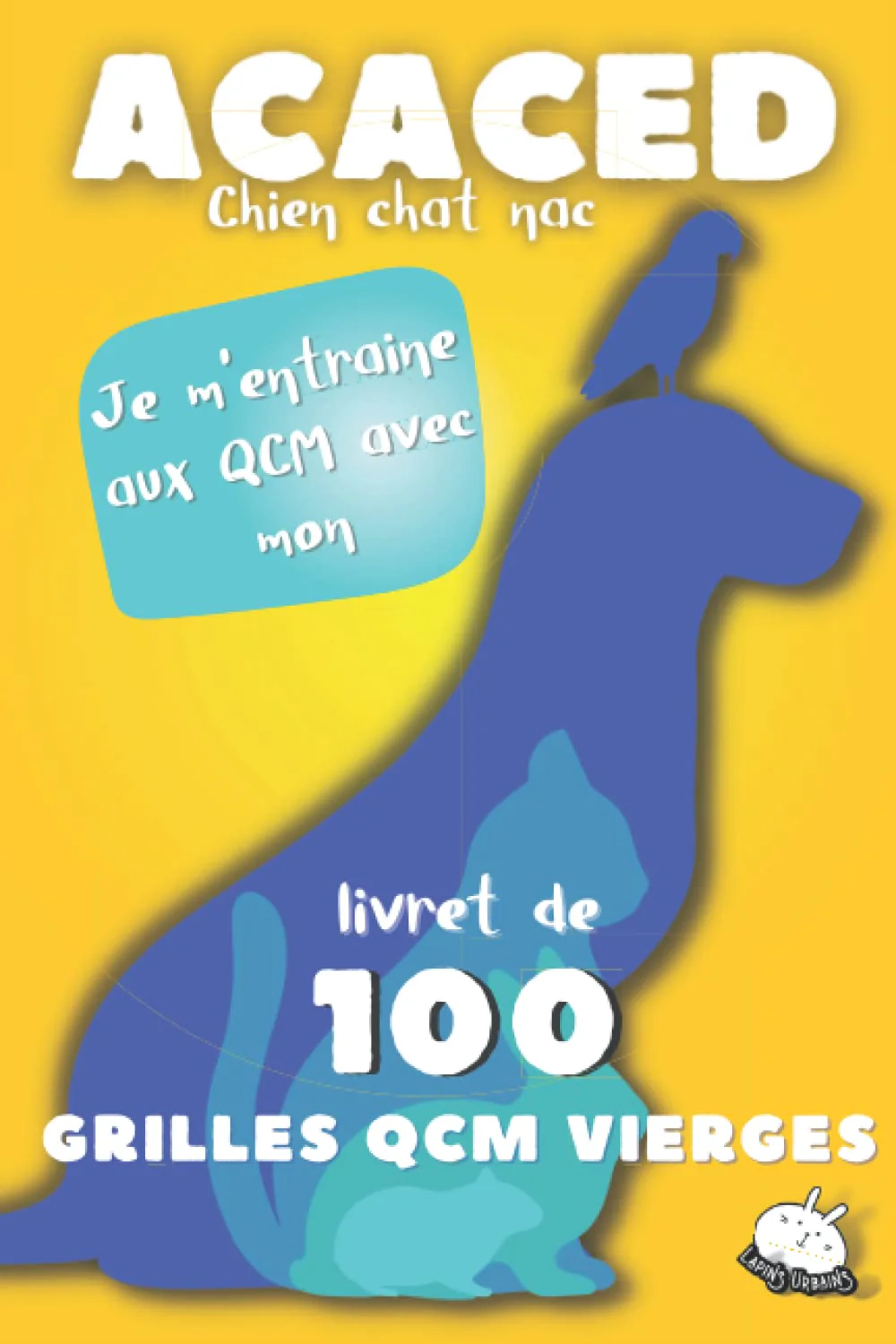 ACACED chien chat nac: je m'entraine aux QCM avec mon livret de 100 GRILLES DE QCM VIERGES - Image 4
